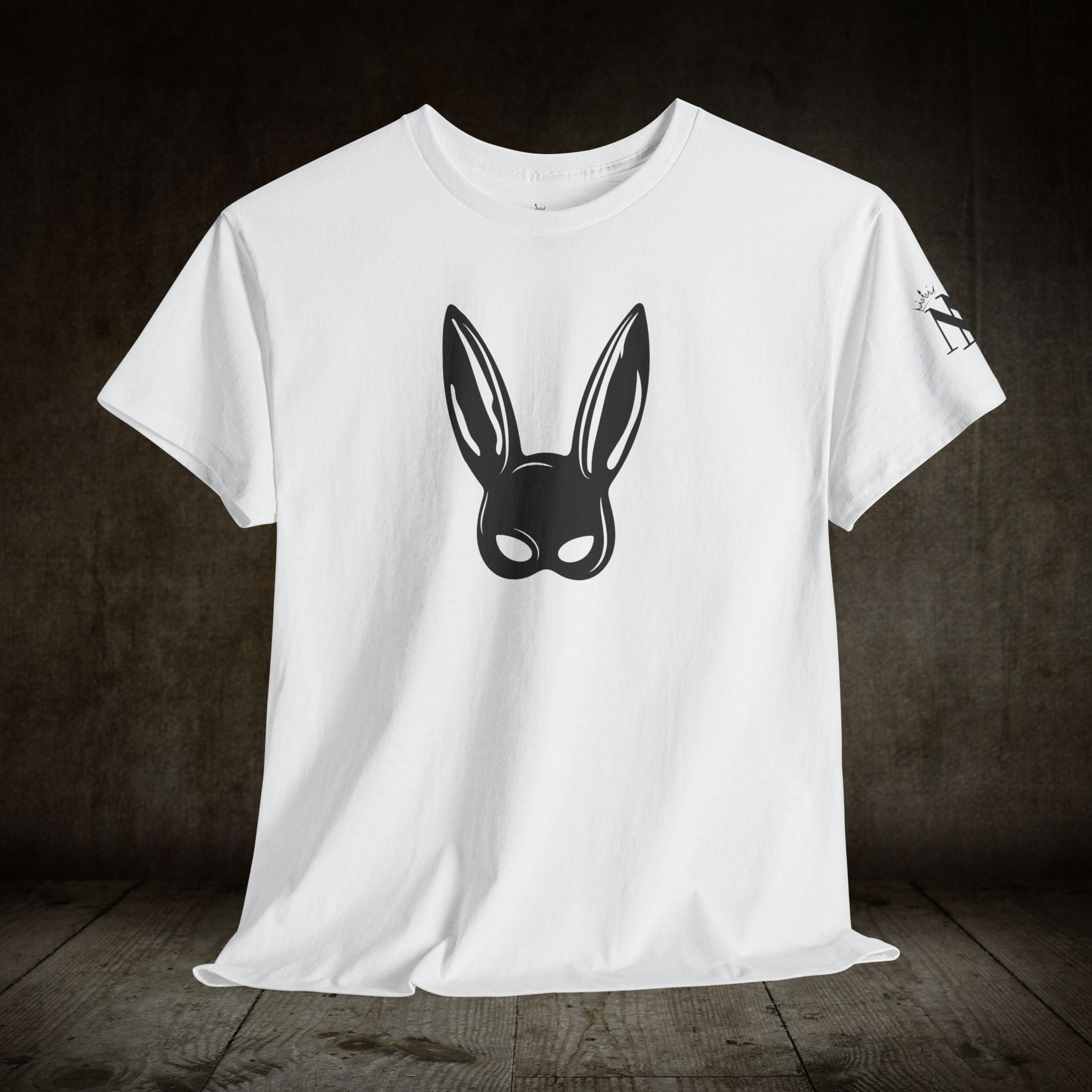 Bunny Mask | Mix & Match 100% Cotton Unisex Fun-Flirty Lovers’ Tees