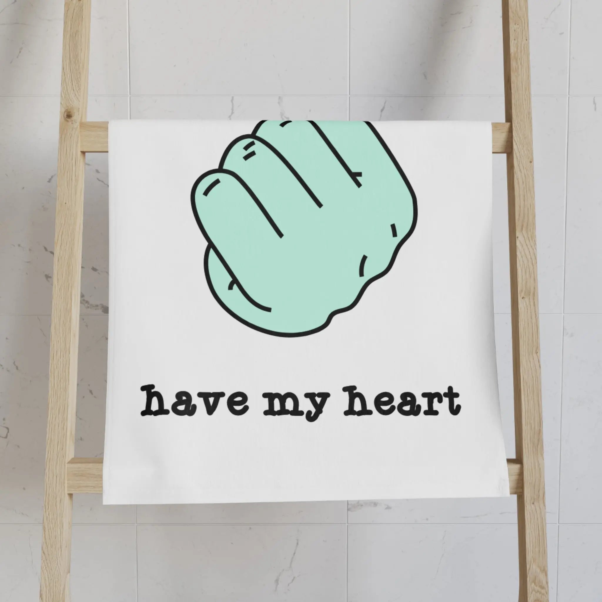Have My Heart Cum Towel
