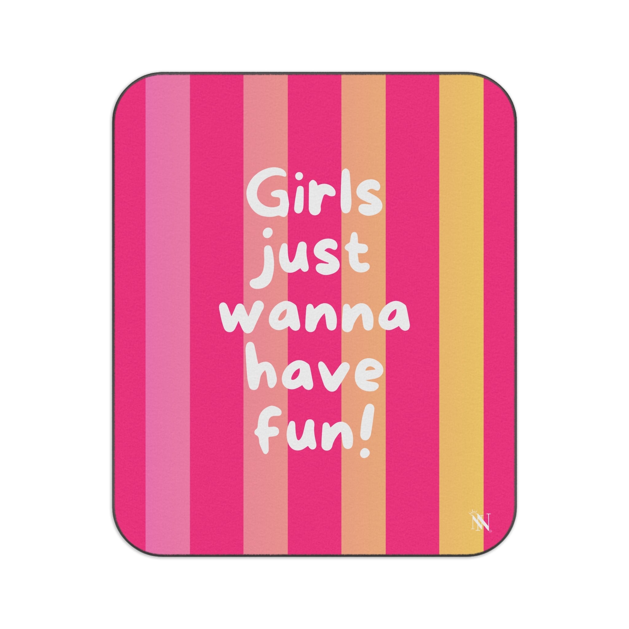 Girls Just Wanna Have Fun! | Mix Match Fun-Flirty Lovers’ Water-Resistant Blankets