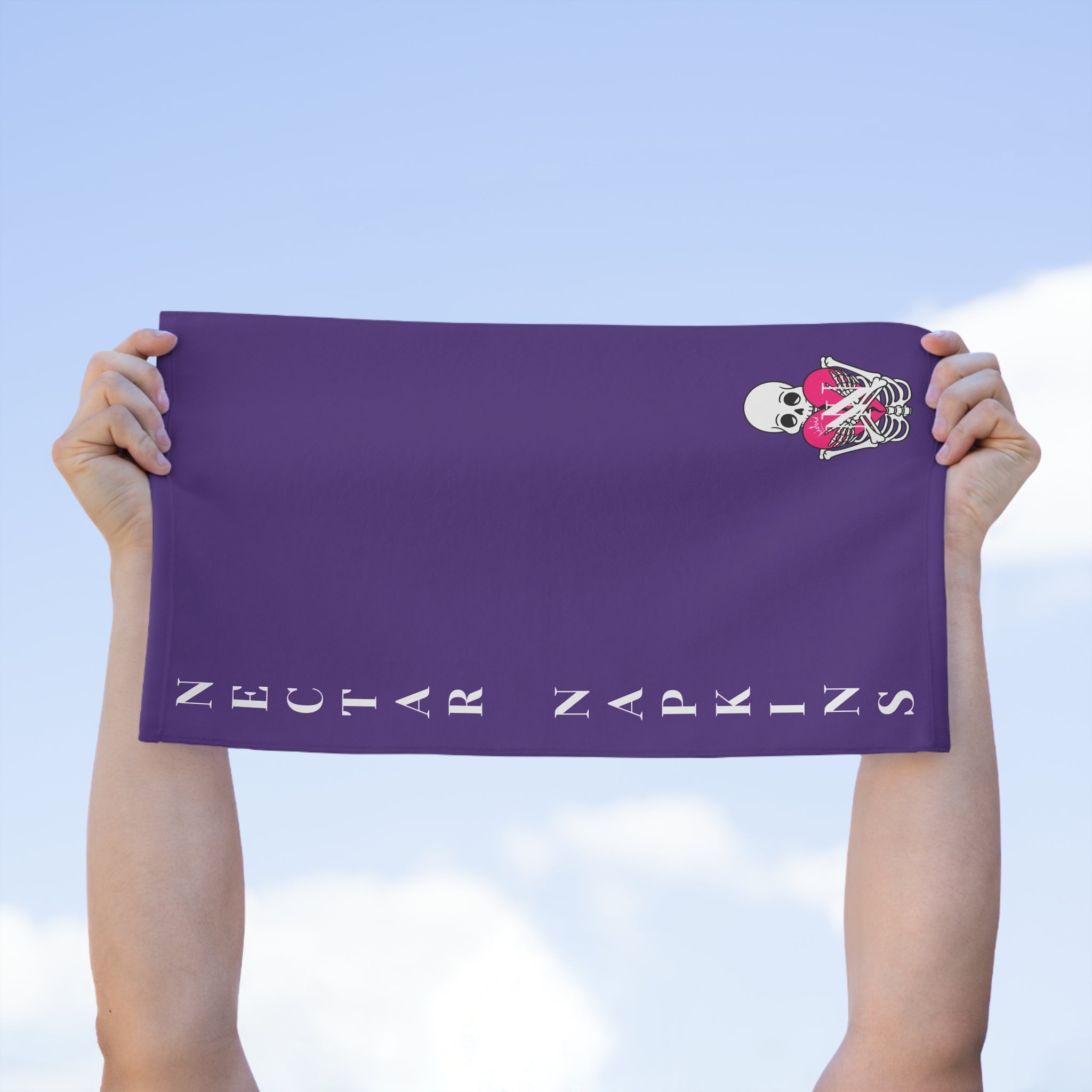 Nectar Napkins Brand Purple Sex Towel