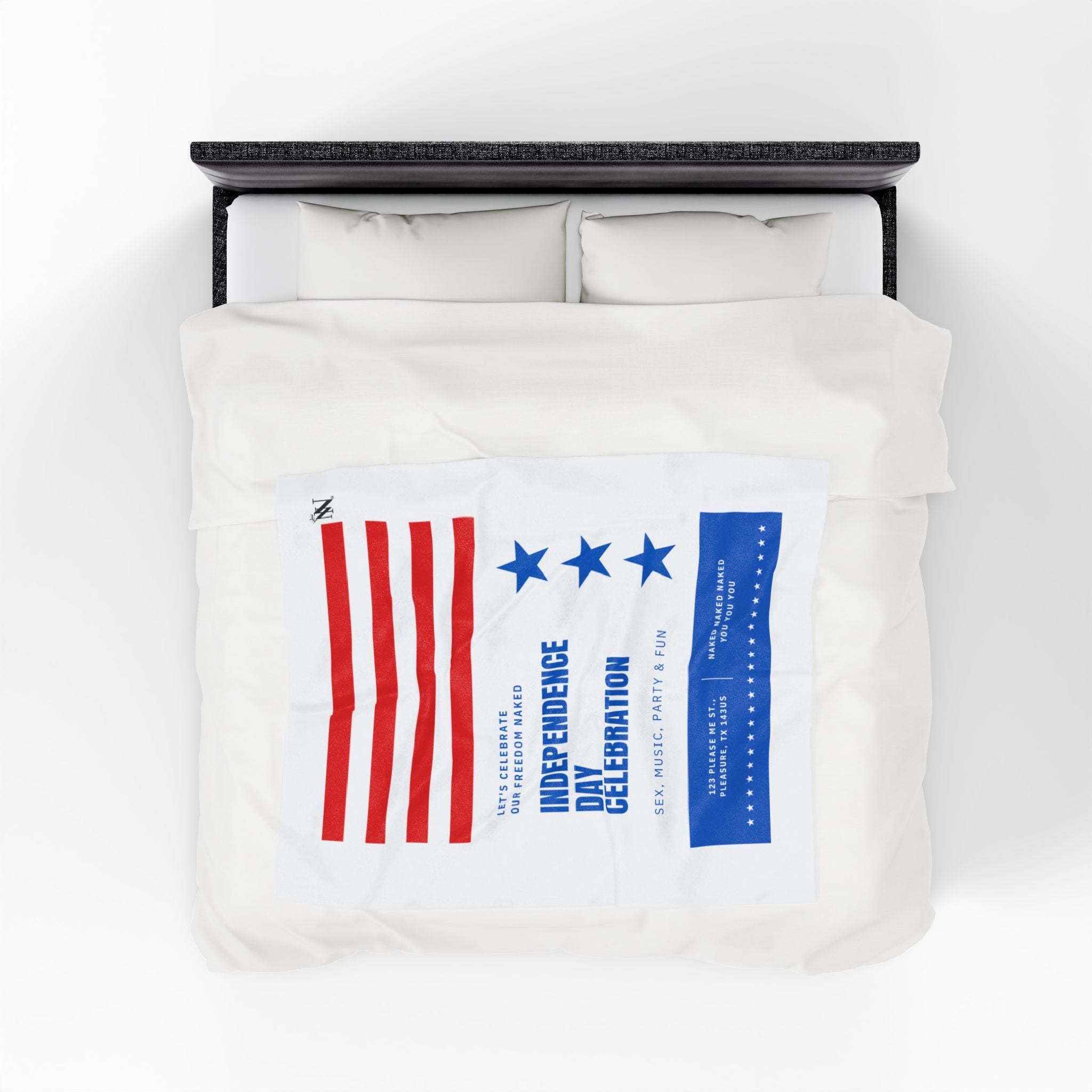 Independence Day Celebration | Mix & Match Soft Fun-Flirty Lovers’ Blankets