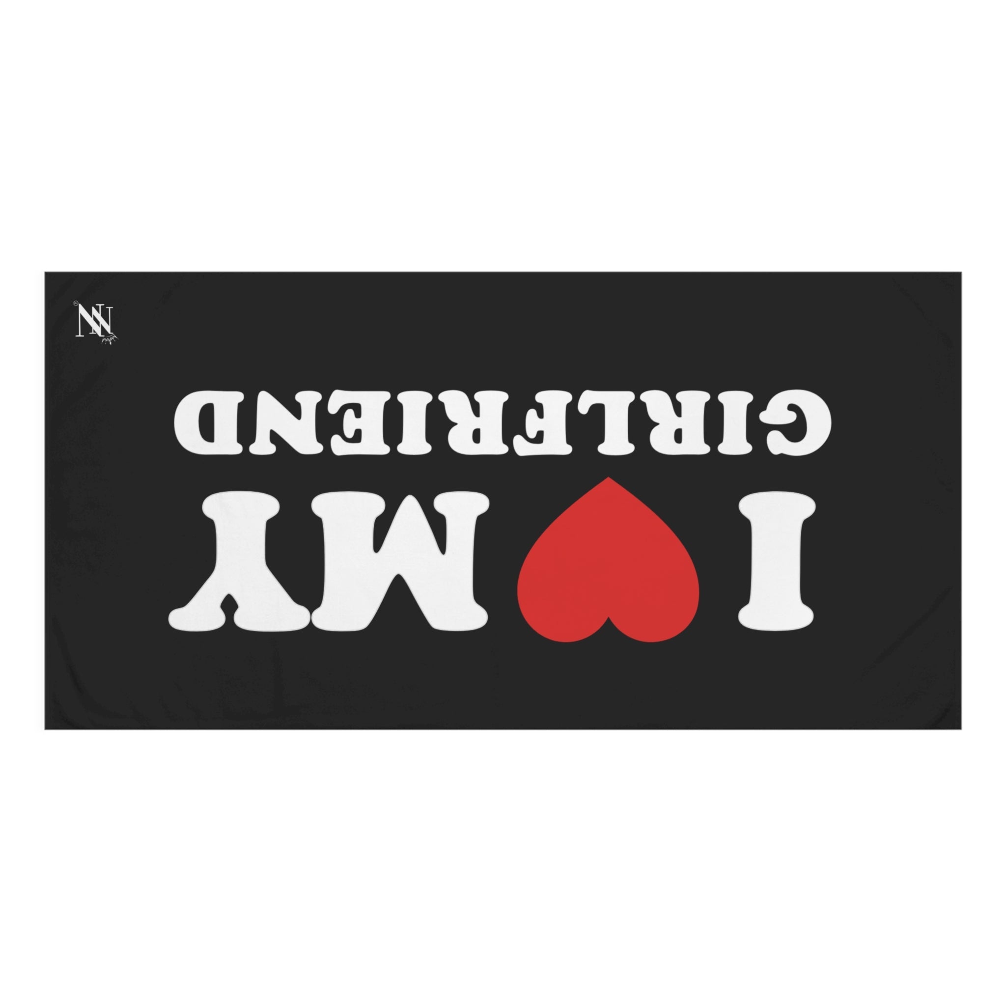 I Love My Girlfriend | Mix & Match XL Fun-Flirty Lovers’ Towels