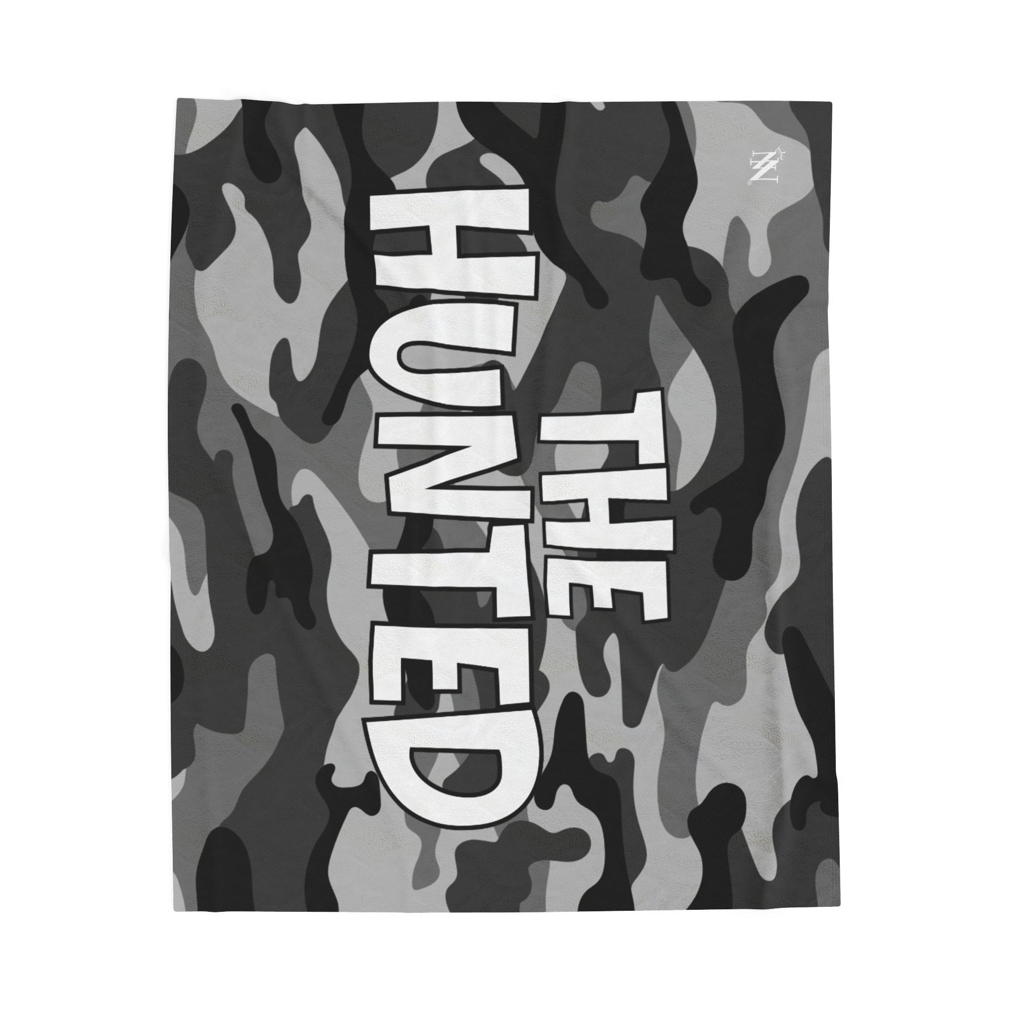 The Hunted Grey Camo Blanket