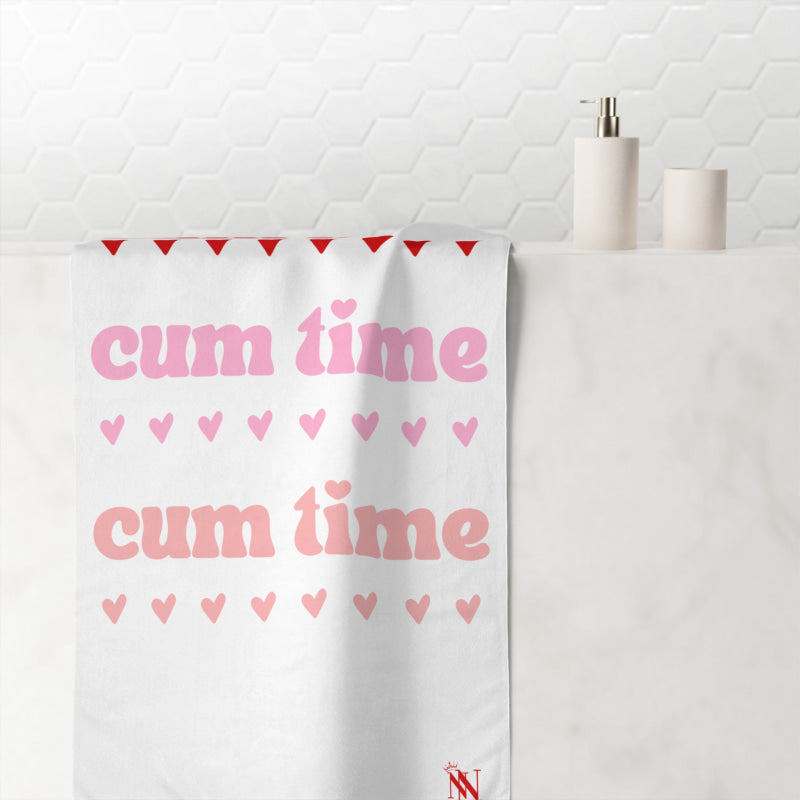 Cum Time Multiple Times | Mix & Match XL Fun-Flirty Lovers’ Towels