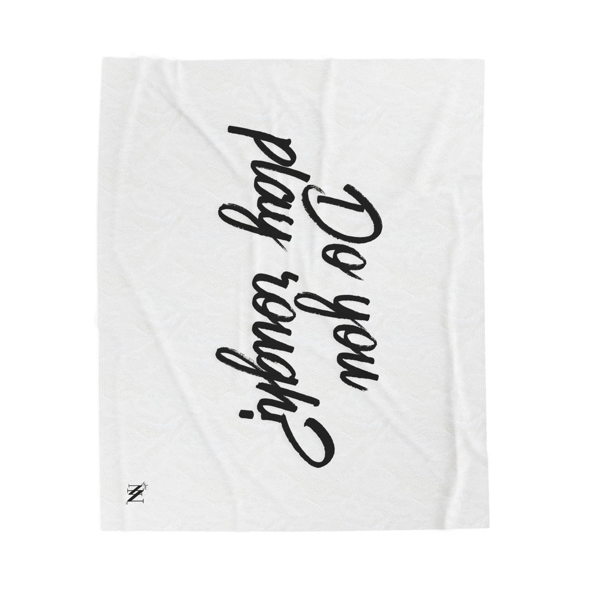 Do You Play Rough? | Mix & Match Velveteen Fun-Flirty Lovers’ Blankets