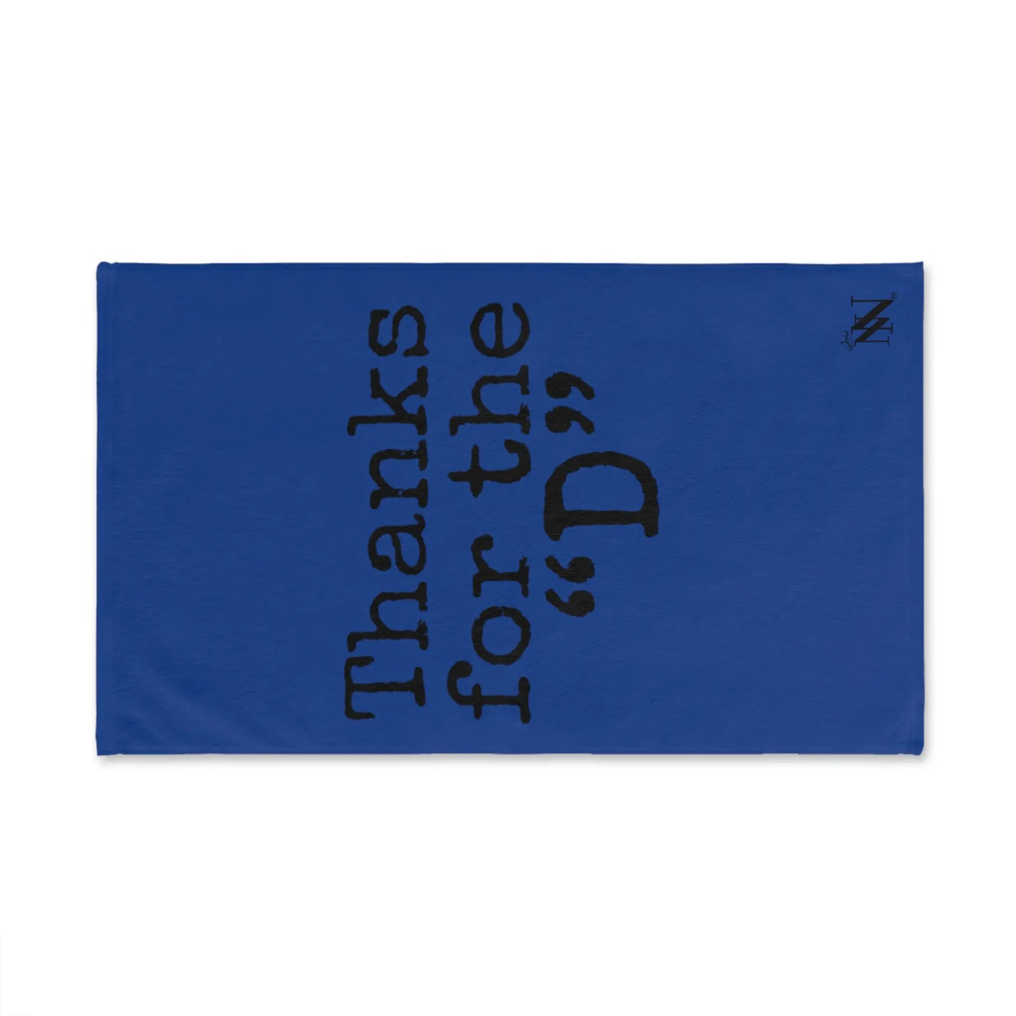 Thanks for the ’D’ Blue | Mix & Match Classic Fun-Flirty Lovers’ Towels