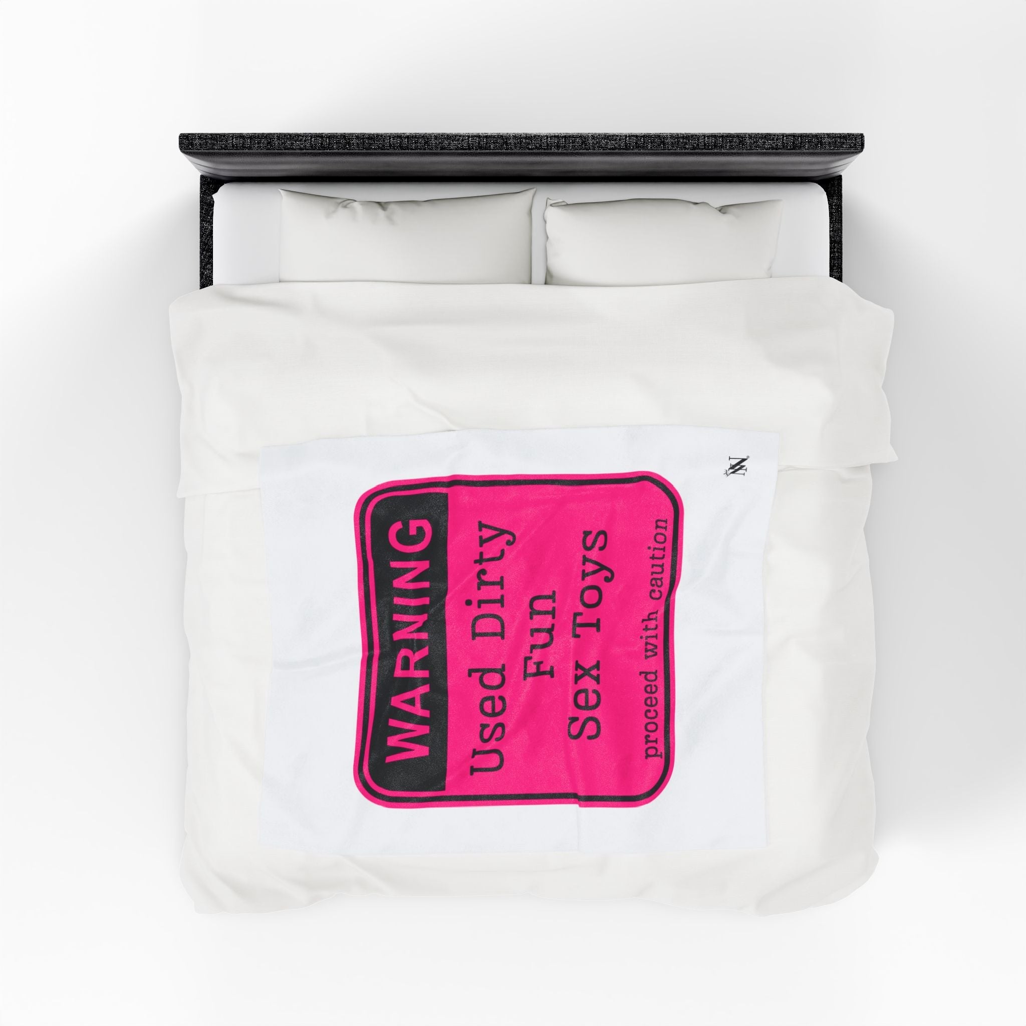 Warning: Used Dirty Sex Toys | Mix & Match Fun-Flirty Lovers’ Blankets