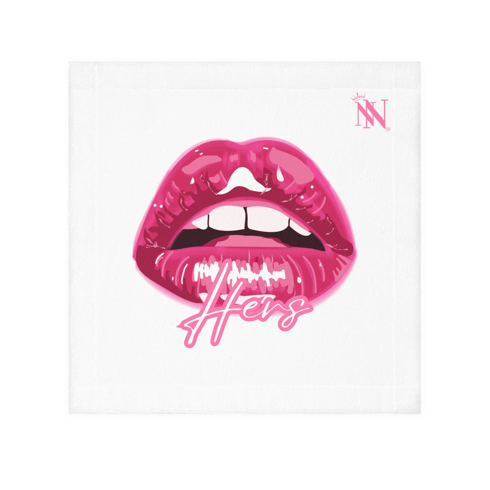 Hers Mouth Open | Mix & Match Lils’ Fun-Flirty Lovers’ Towels