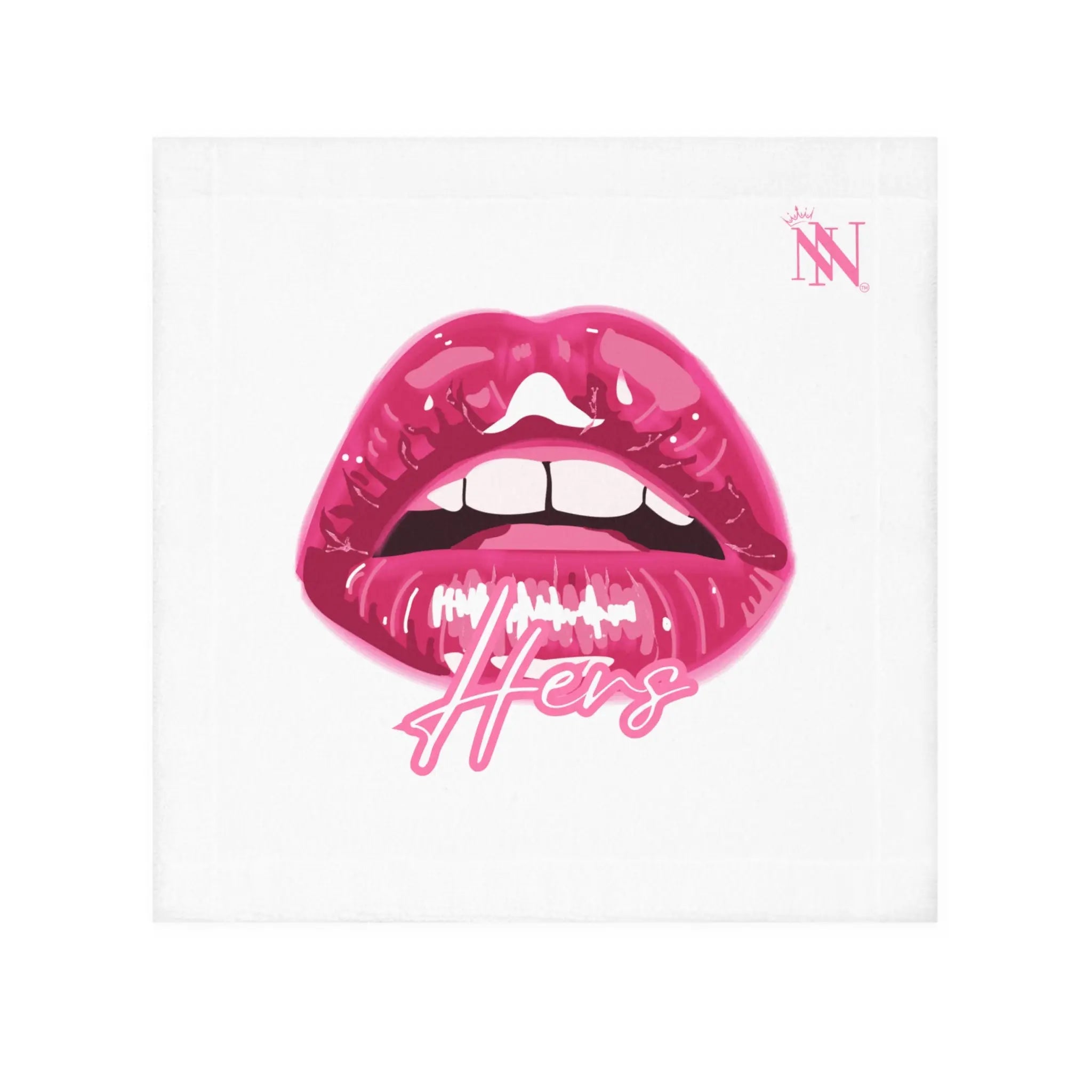 Hers Mouth Open | Mix & Match Lils’ Fun-Flirty Lovers’ Towels