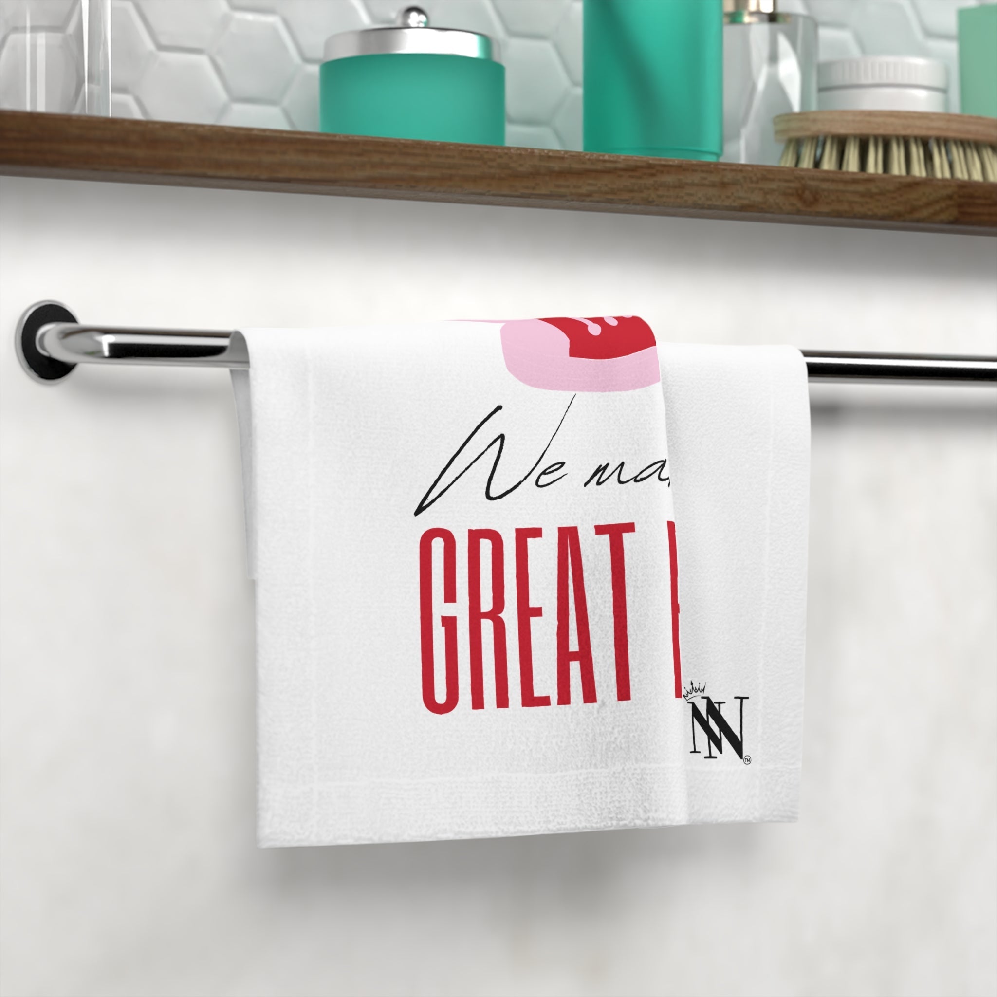 We Make a Great Pair Shoes | Mix & Match Lils’ Fun-Flirty Lovers’ Towels
