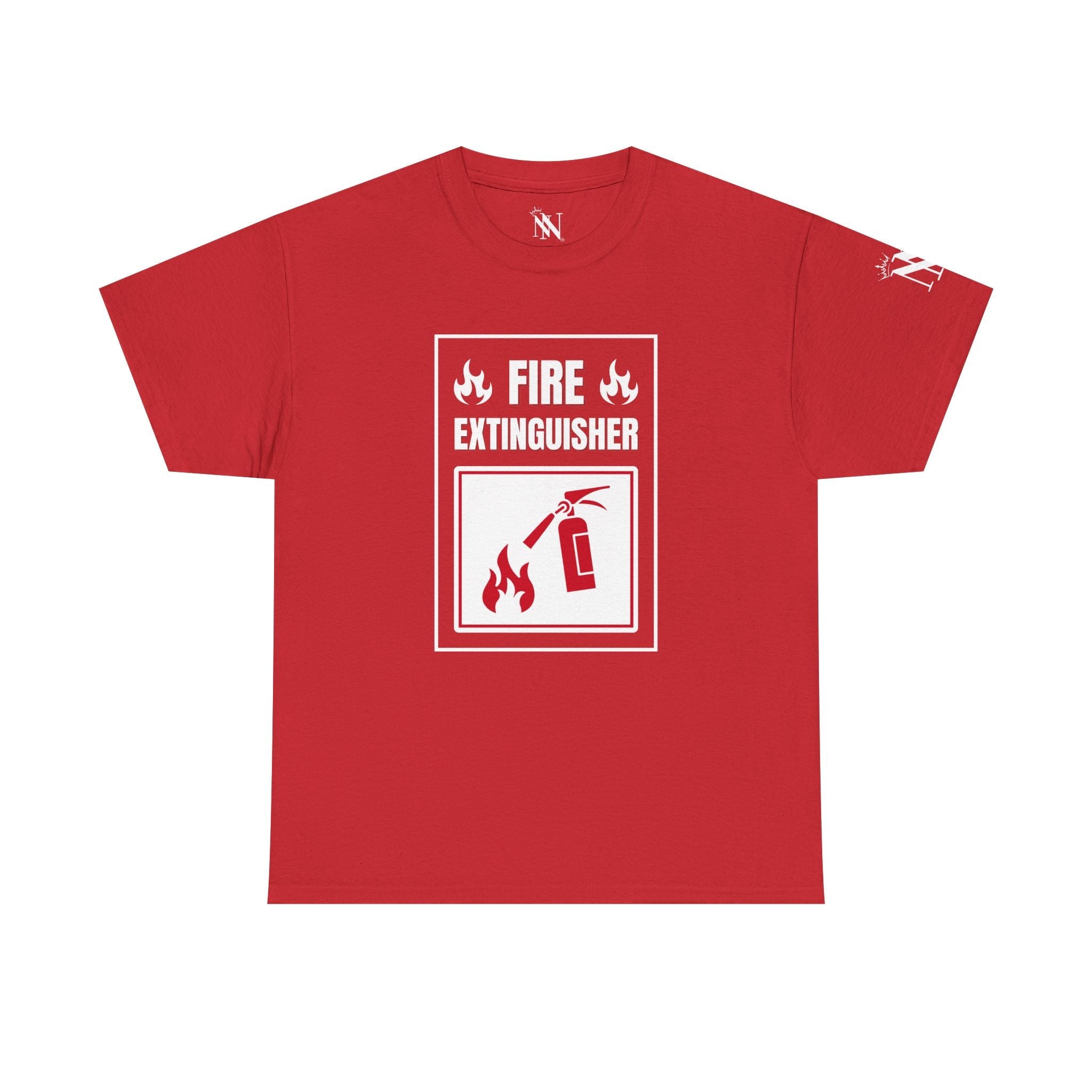 Fire Extinguisher | Mix & Match Cotton Unisex Fun-Flirty Lovers’ T-Shirts