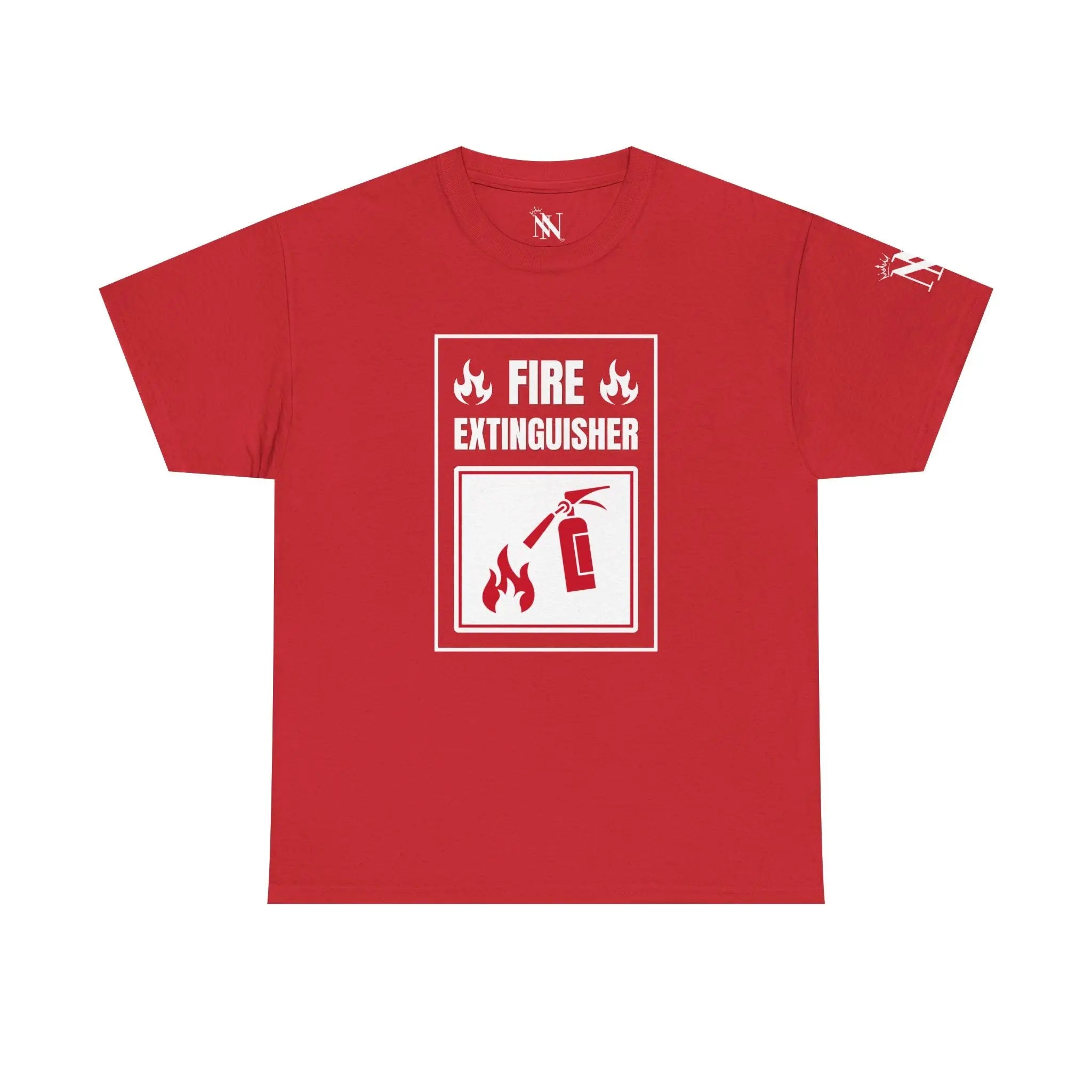 Fire Extinguisher | Mix & Match Cotton Unisex Fun-Flirty Lovers’ T-Shirts