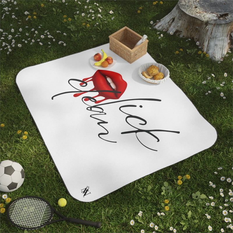 Lick Clean I Love You Cherry Much | Mix Match Fun-Flirty Lovers’ Water-Resistant Blankets