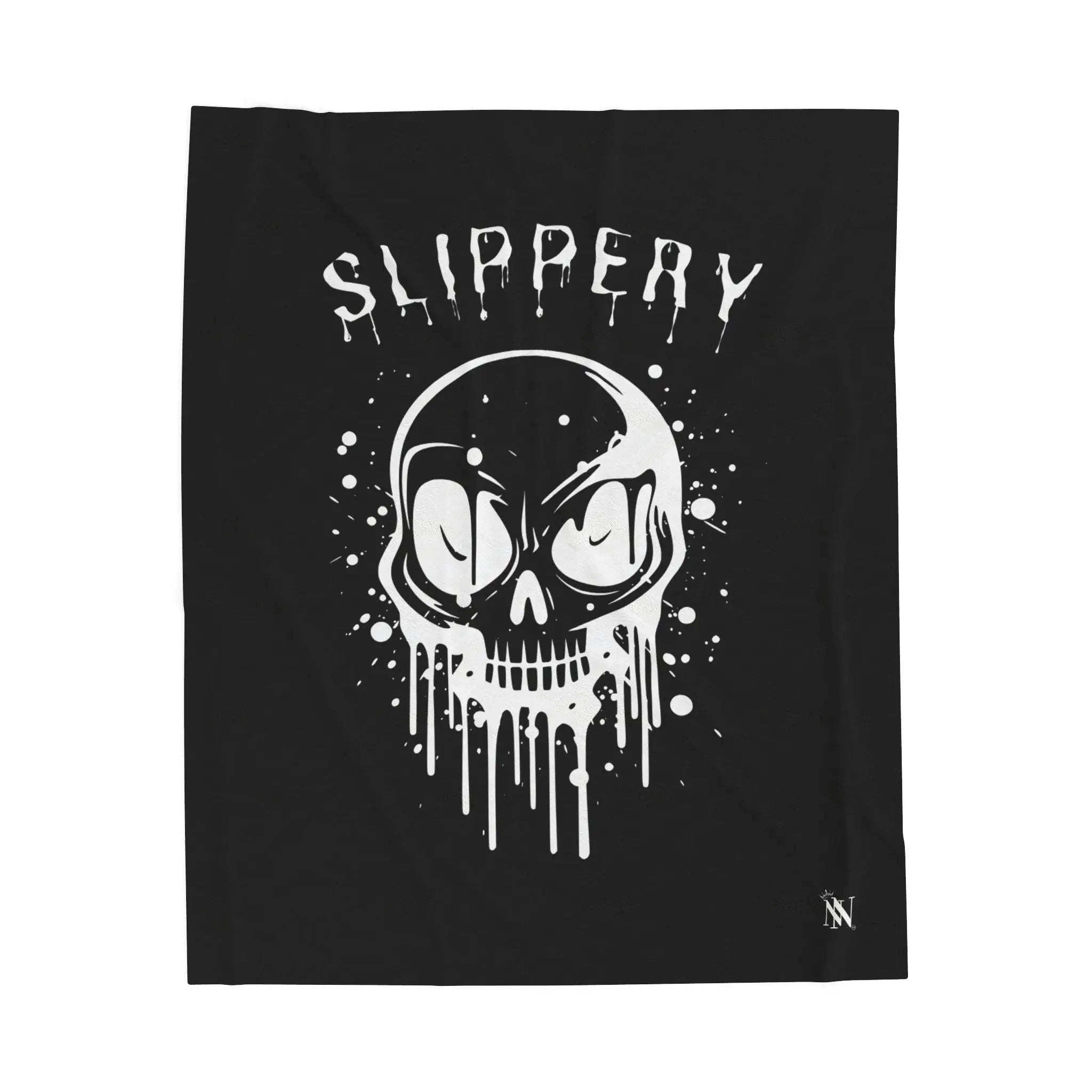 Slippery Splattered Skull | Nectar Napkins Fun-Flirty Lovers’ Blankets