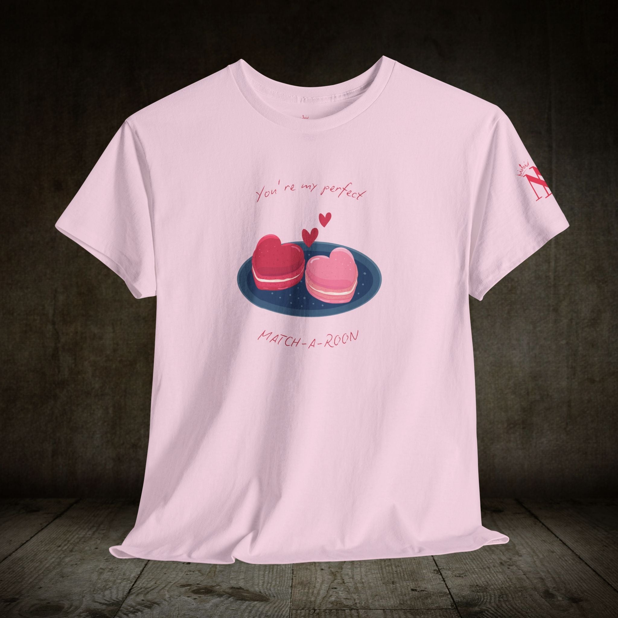 You’re My Perfect Match-A-Roon | Mix & Match Cotton Unisex Fun-Flirty Lovers’ T-Shirts