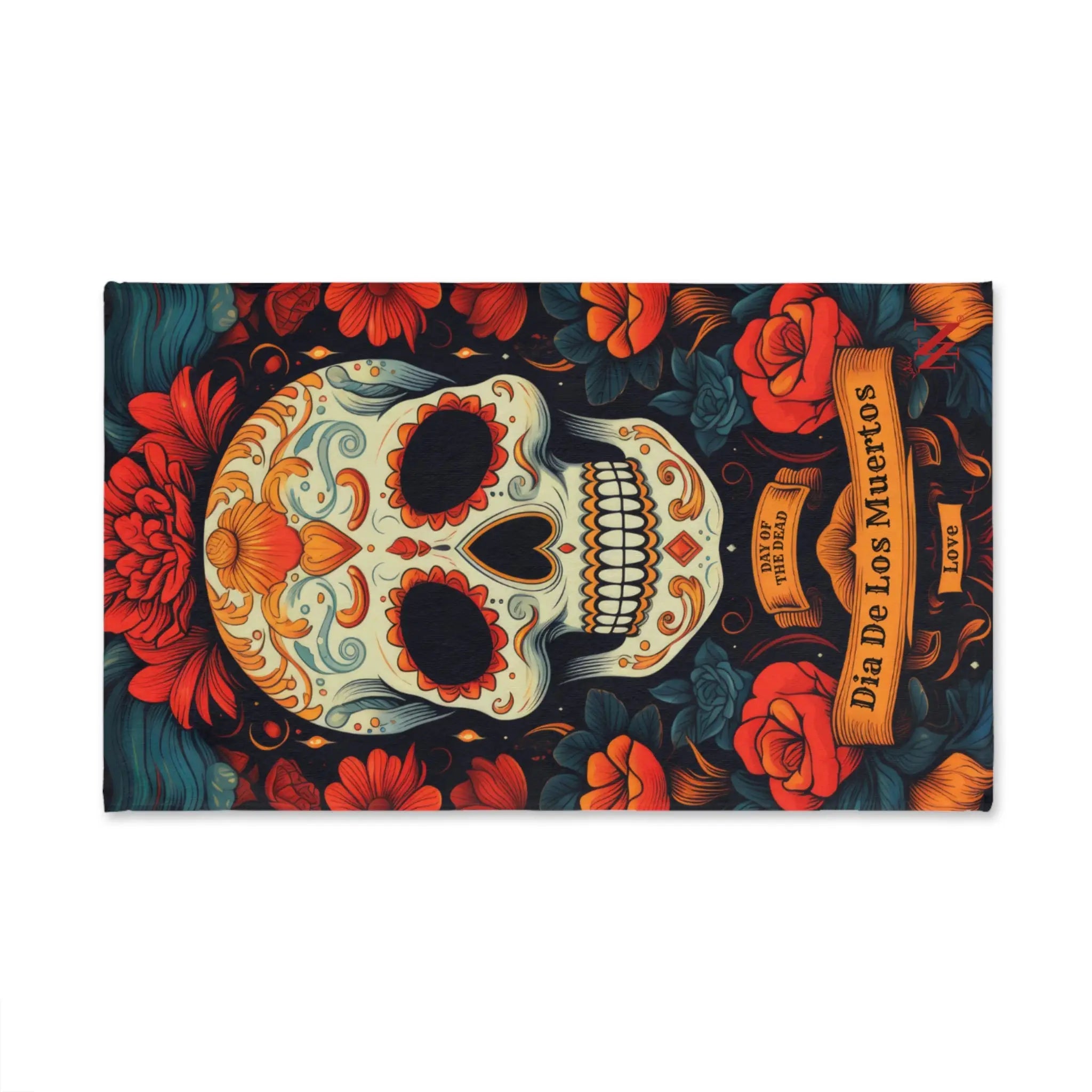 Dia De Los Muertos Love Cum Towel