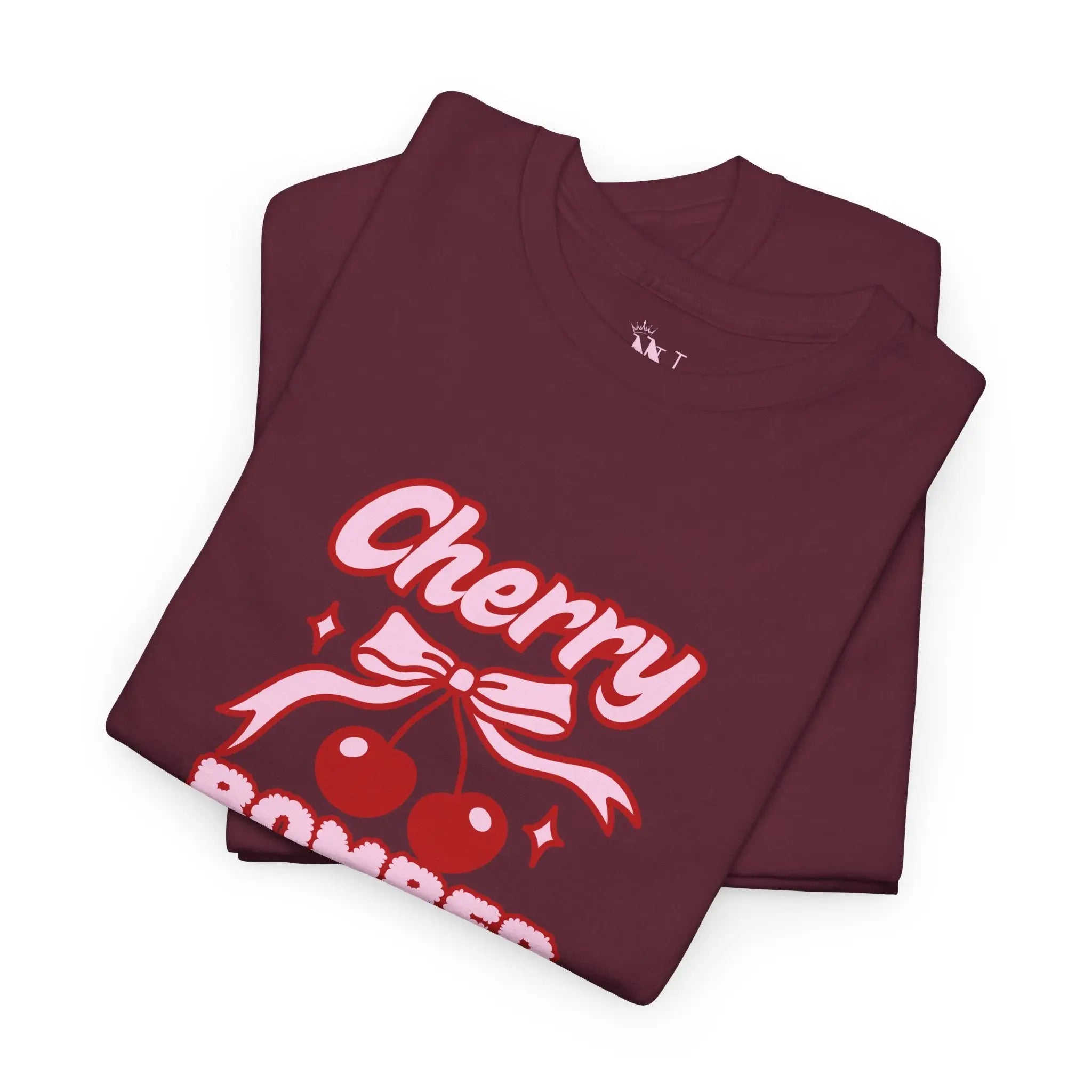 Cherry Bomber | Mix & Match Cotton Unisex Fun-Flirty Lovers’ T-Shirts