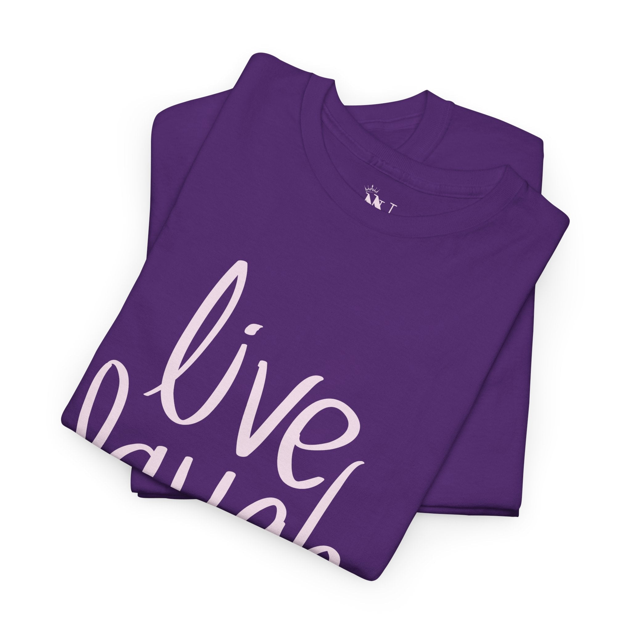 Live Laugh Love | Mix & Match 100% Cotton Unisex Fun-Flirty Lovers’ Tees