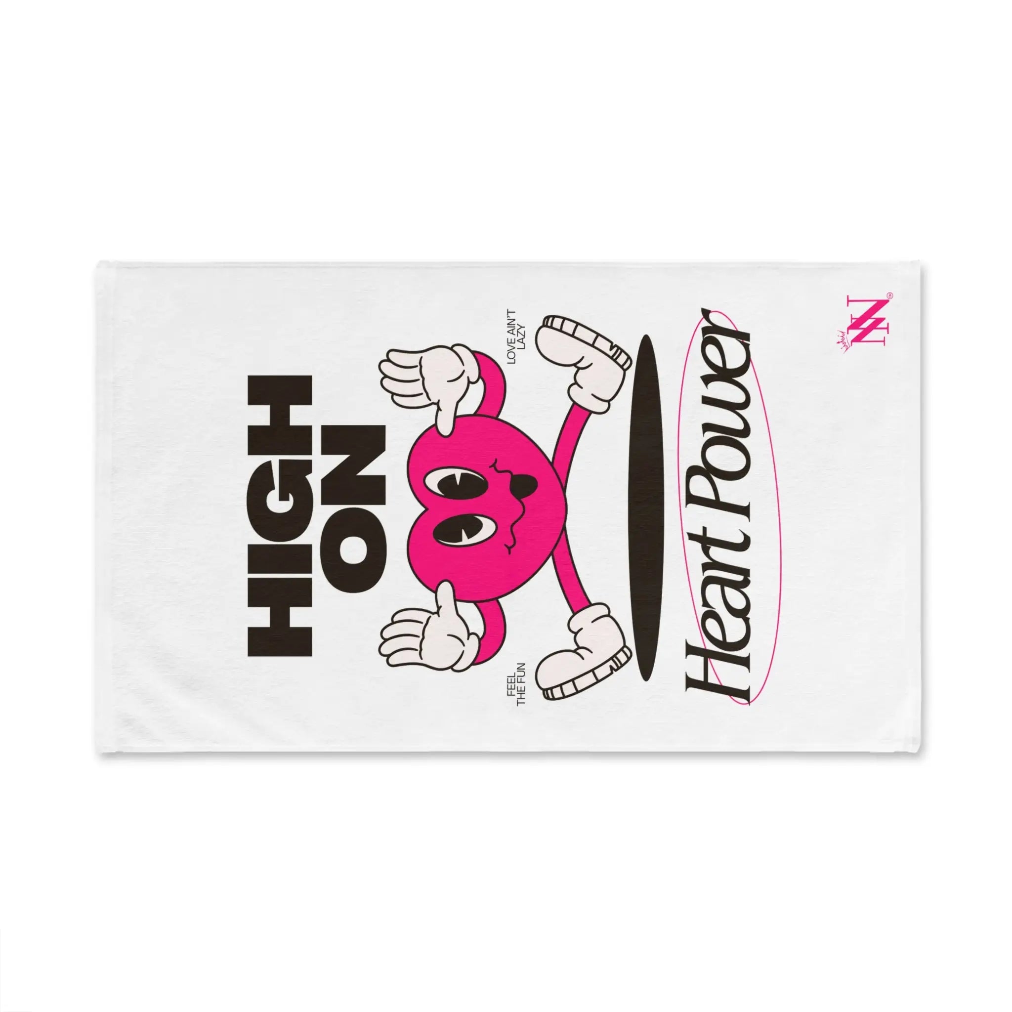 High on Heart Power | Mix & Match Original Fun-Flirty Lovers’ Towels