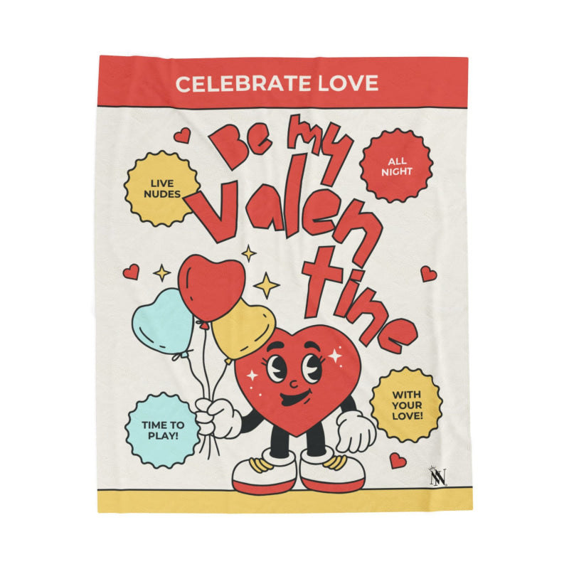 Be My Valentine | Mix & Match Soft Fun-Flirty Lovers’ Blankets