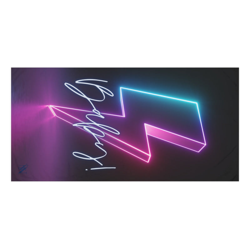 Electric Baby! Graphic | Mix & Match XL Fun-Flirty Lovers’ Towels