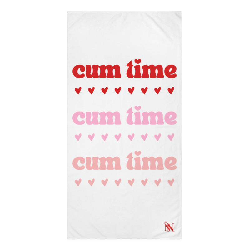 Cum Time Multiple Times | Mix & Match XL Fun-Flirty Lovers’ Towels