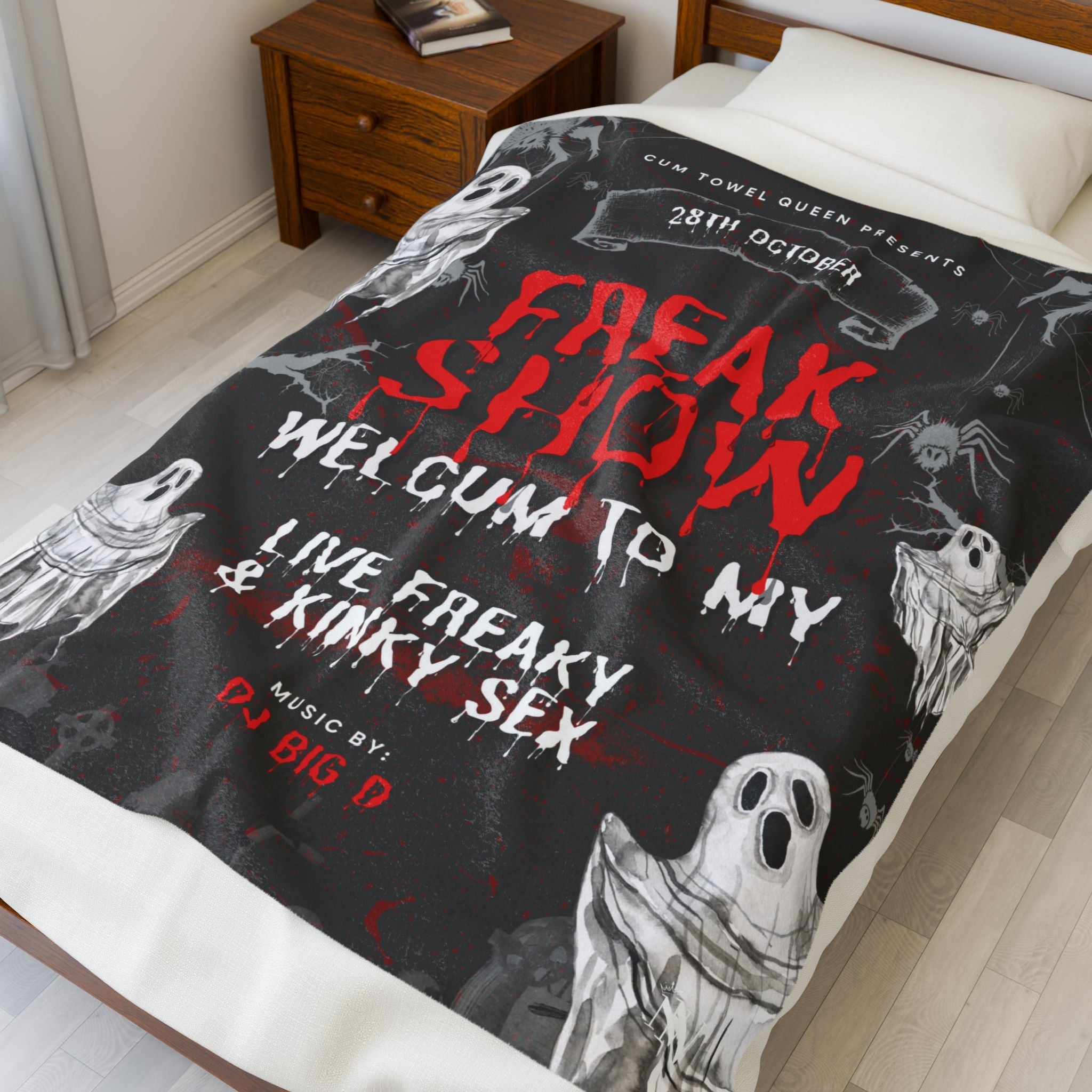 Freak Show | Mix & Match Fun-Flirty Lovers’ Blankets