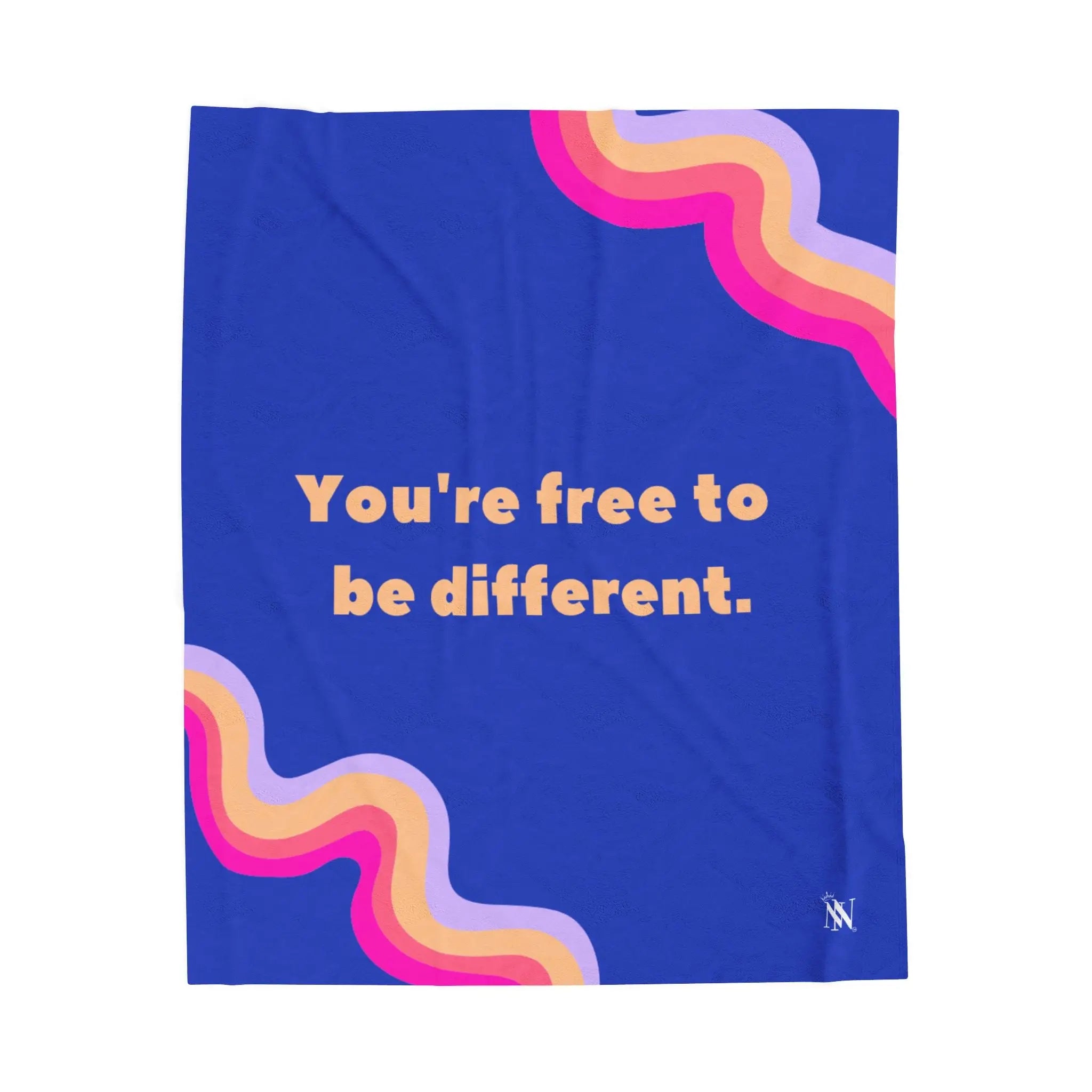 You’re Free to Be Different Blanket