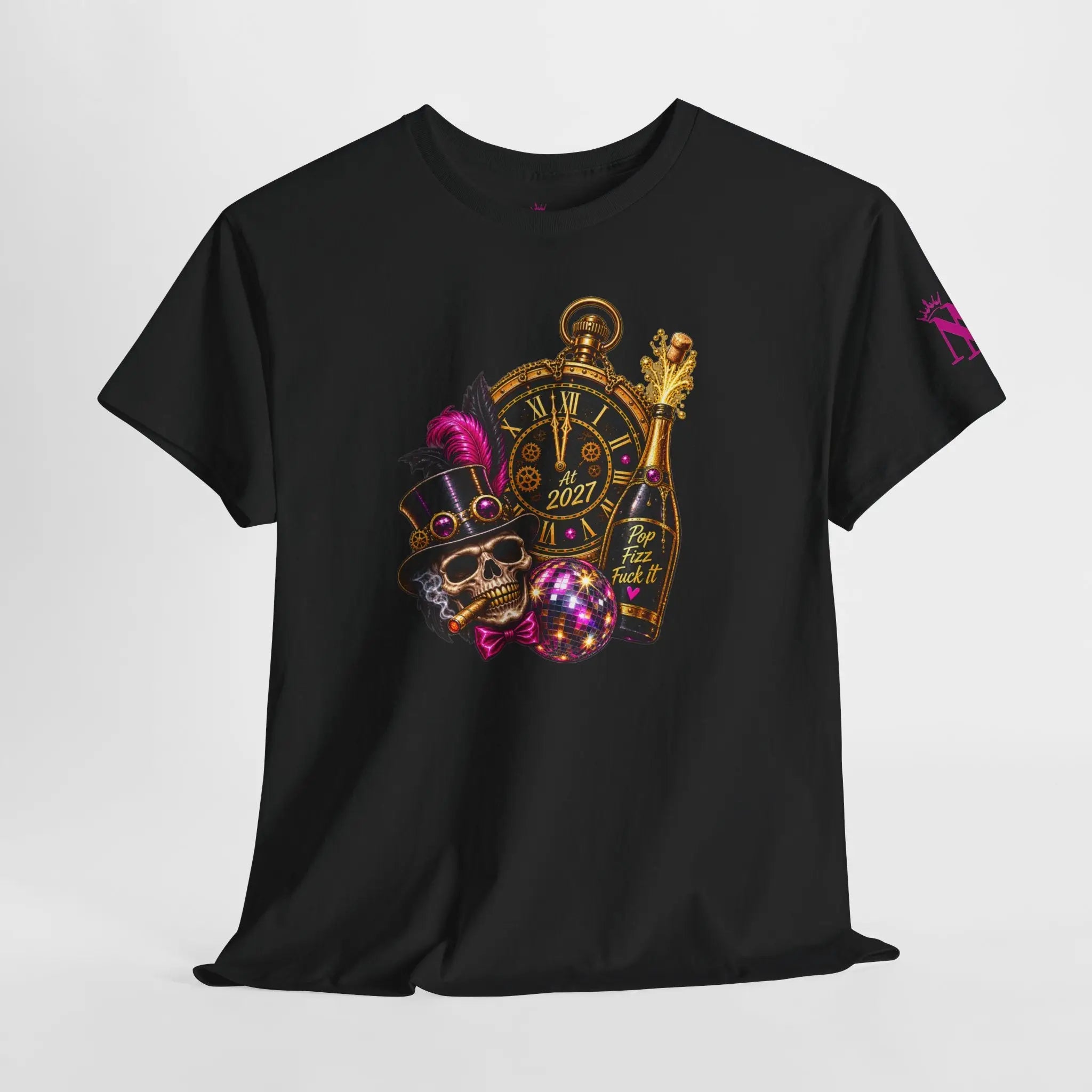 Pop Fizz Fuck It New Years | Nectar Napkins Fun-Flirty Lovers’ T-Shirts