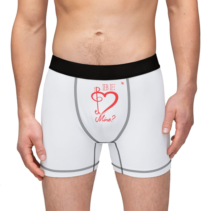 Be Mine Musical Note | Mix & Match Men’s Fun-Flirty Lovers’ Boxer Briefs