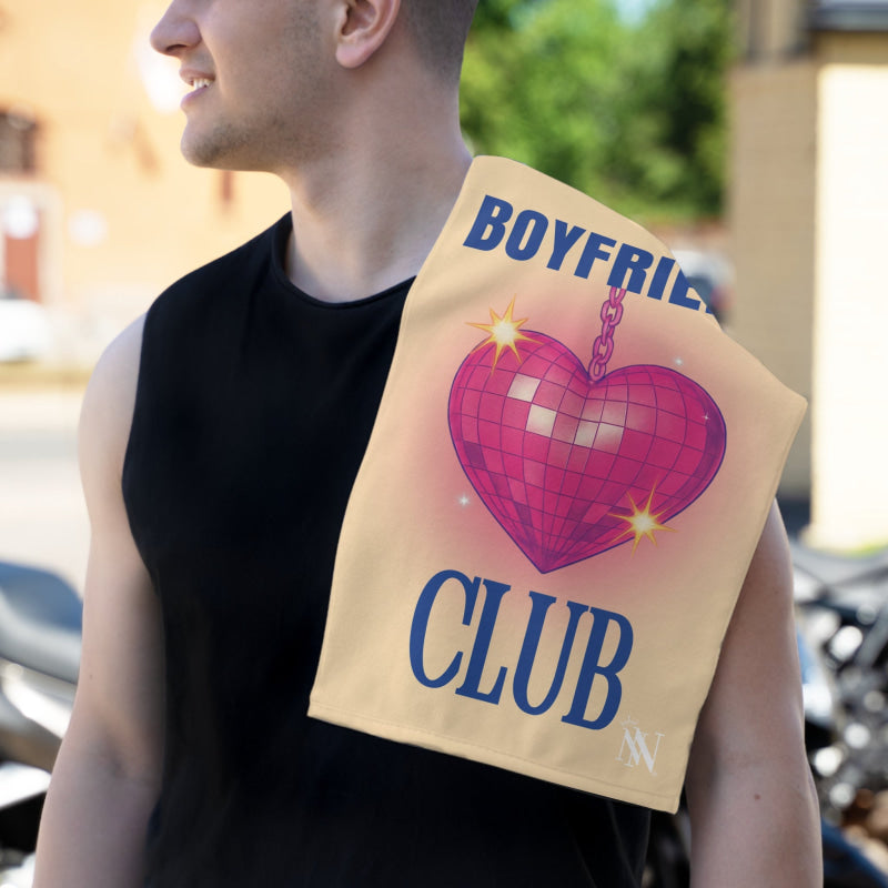 Boyfriend Club | Mix & Match Soft Fun-Flirty Lovers’ Towels