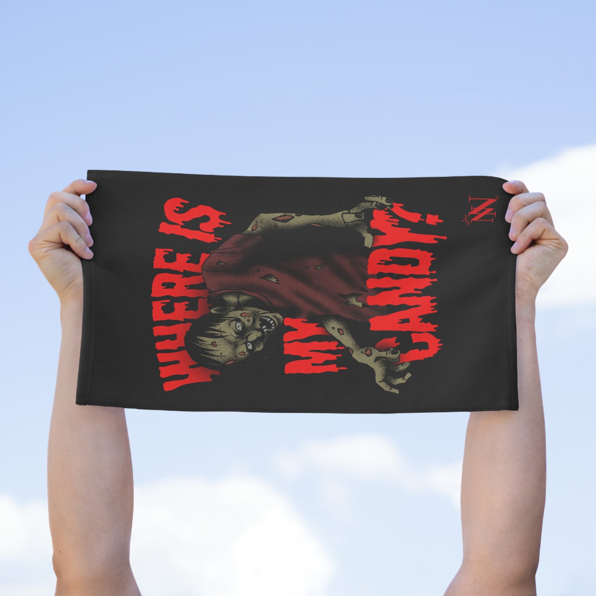 Where is My Candy? Zombie | Mix & Match Soft Fun-Flirty Lovers’ Towels