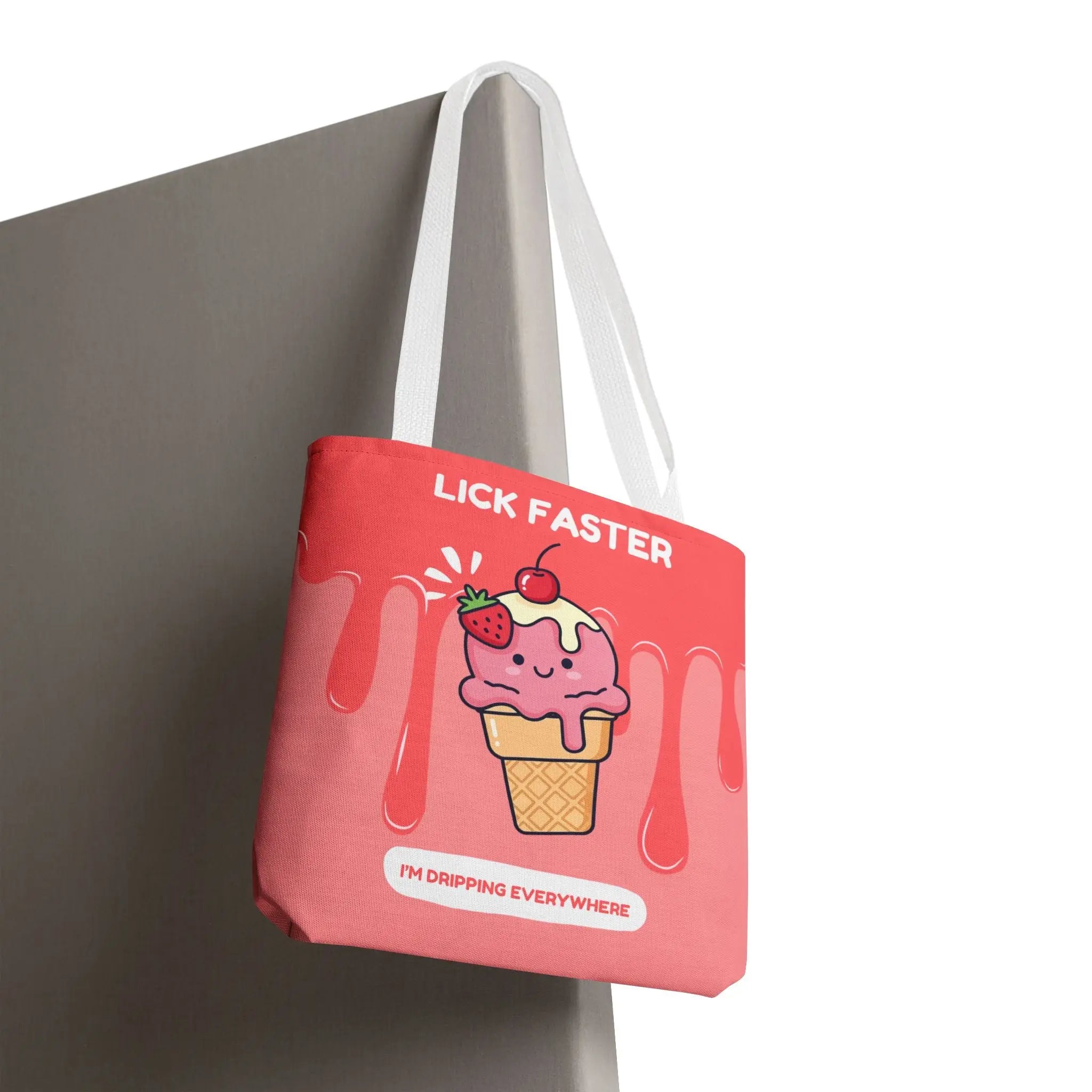 Lick Faster Tote Bag