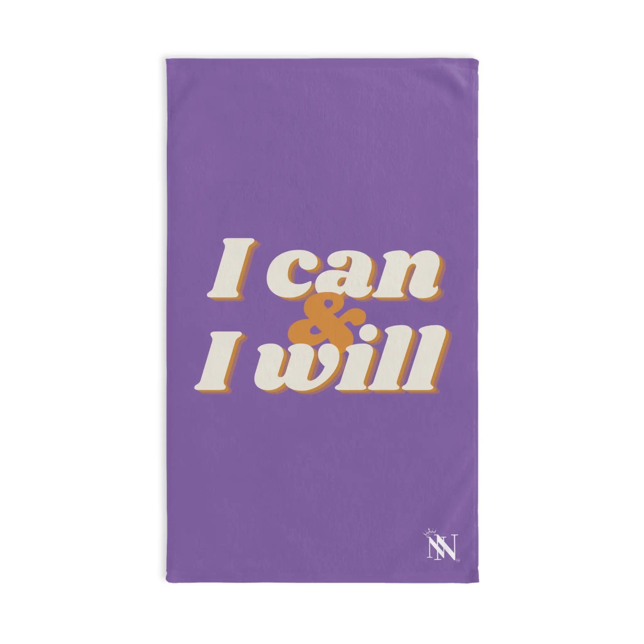 I Can I Will Lavendar | Mix & Match Original Fun-Flirty Lovers’ Towels