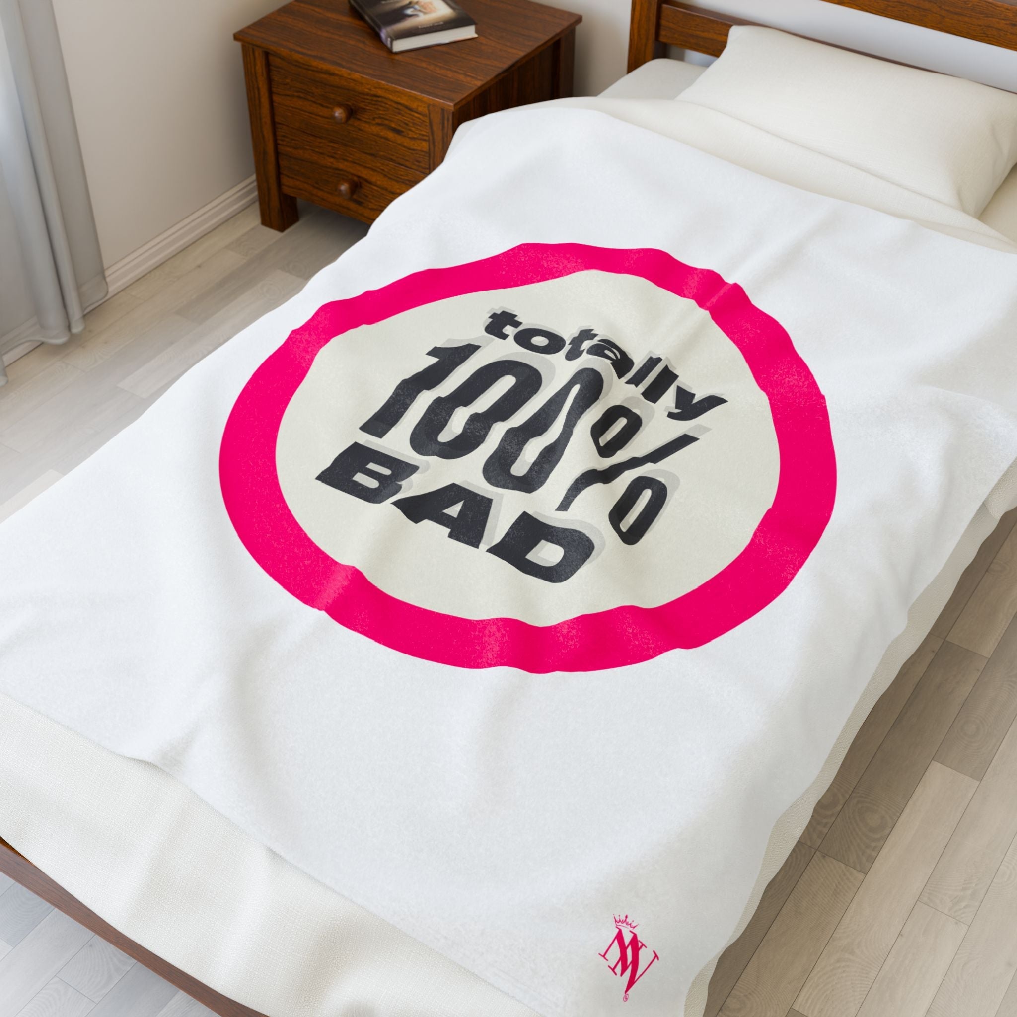 Totally 100% Bad | Mix & Match Soft Fun-Flirty Lovers’ Blankets