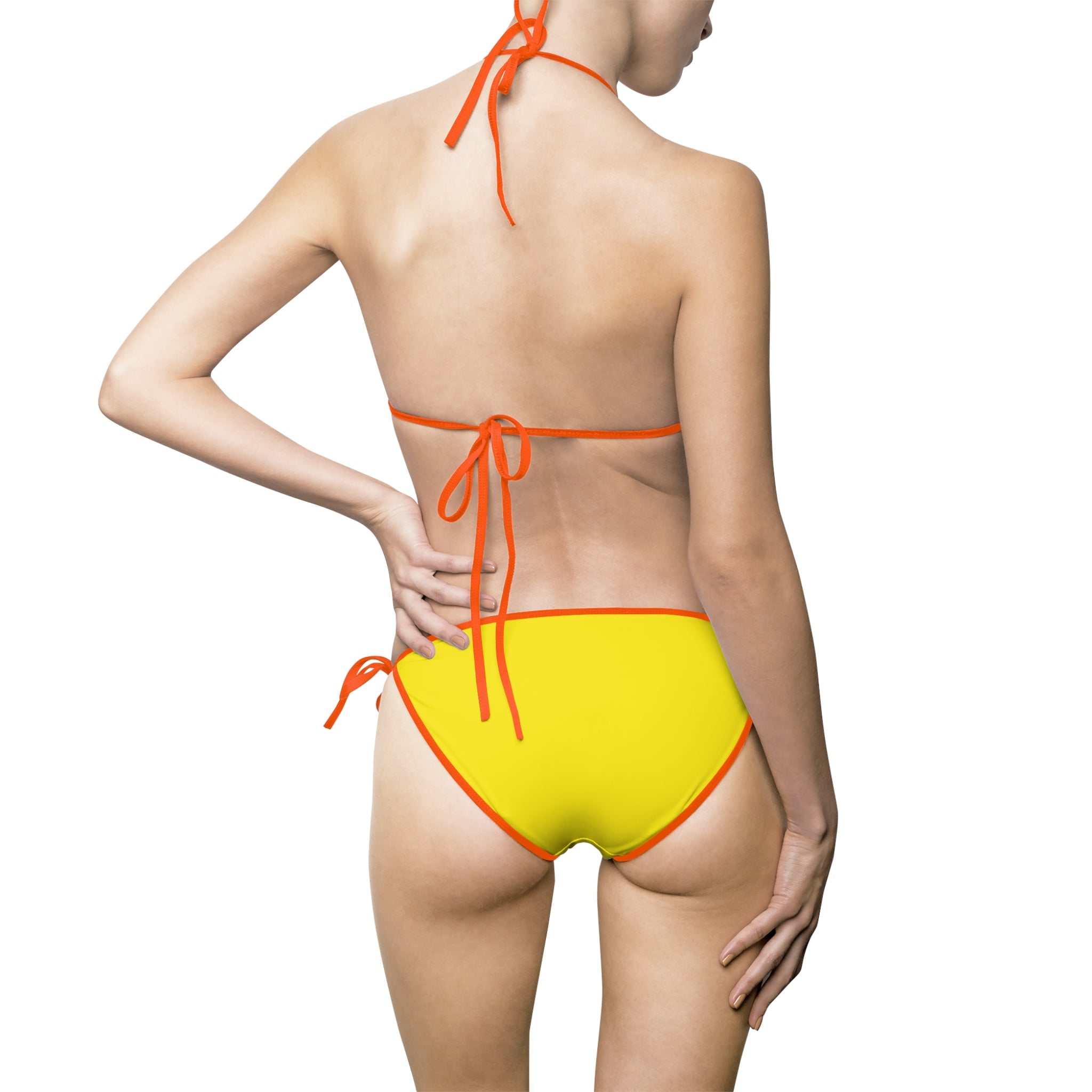 Yellow Strappy | Mix & Match Fun-Flirty Lovers’ String Bikinis