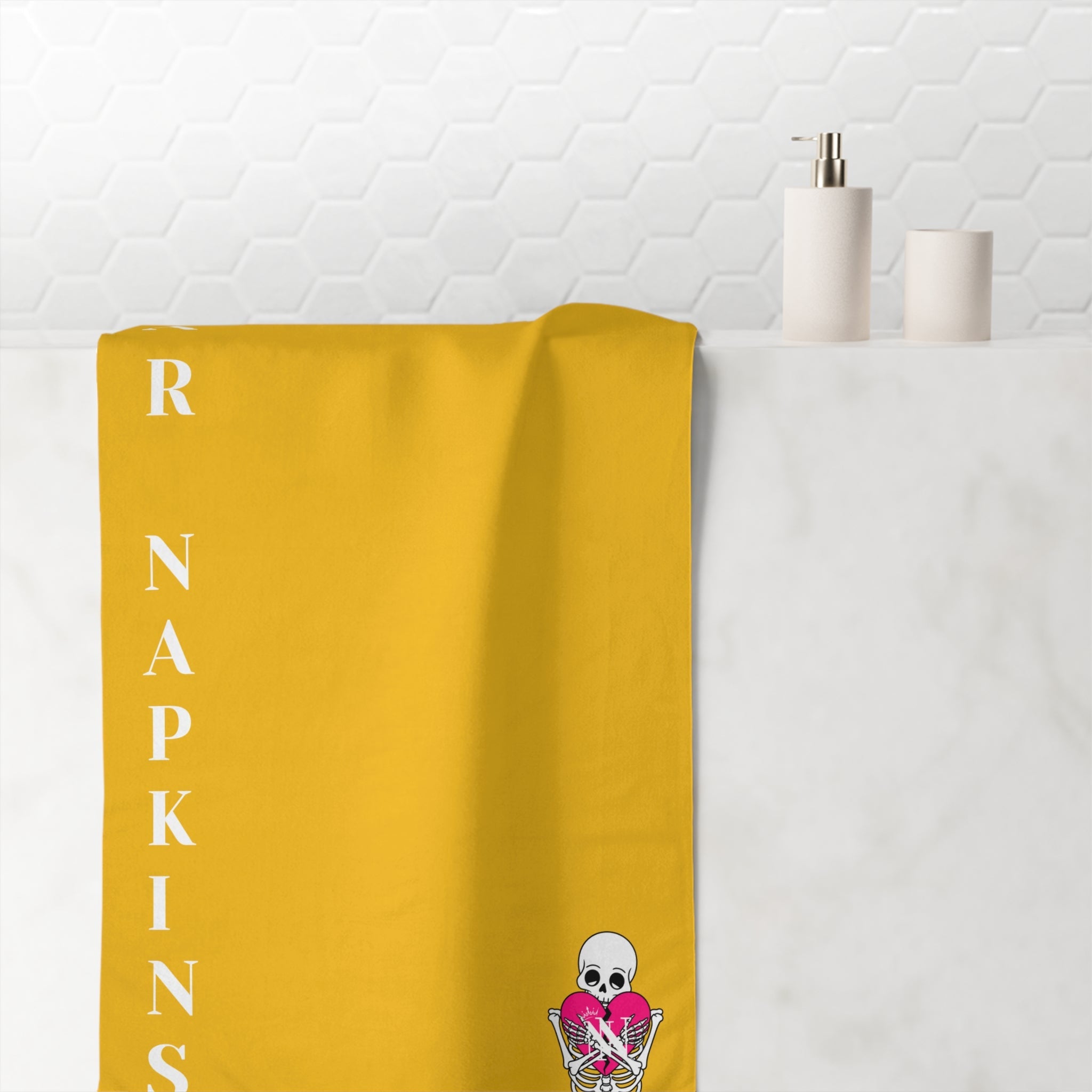 Nectar Napkins Brand Yellow Over Sized Sex Towel