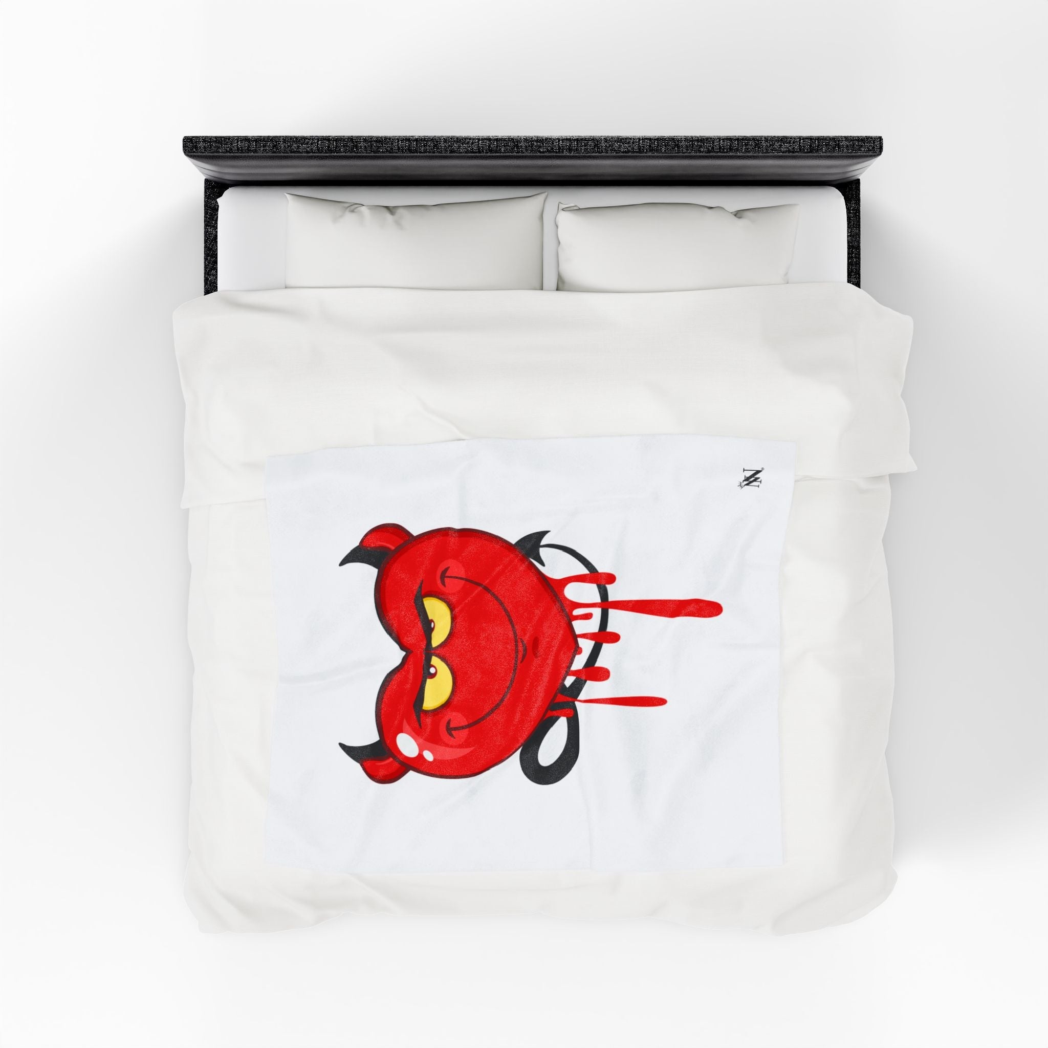 Slippery Little Devil | Mix & Match Soft Fun-Flirty Lovers’ Blankets