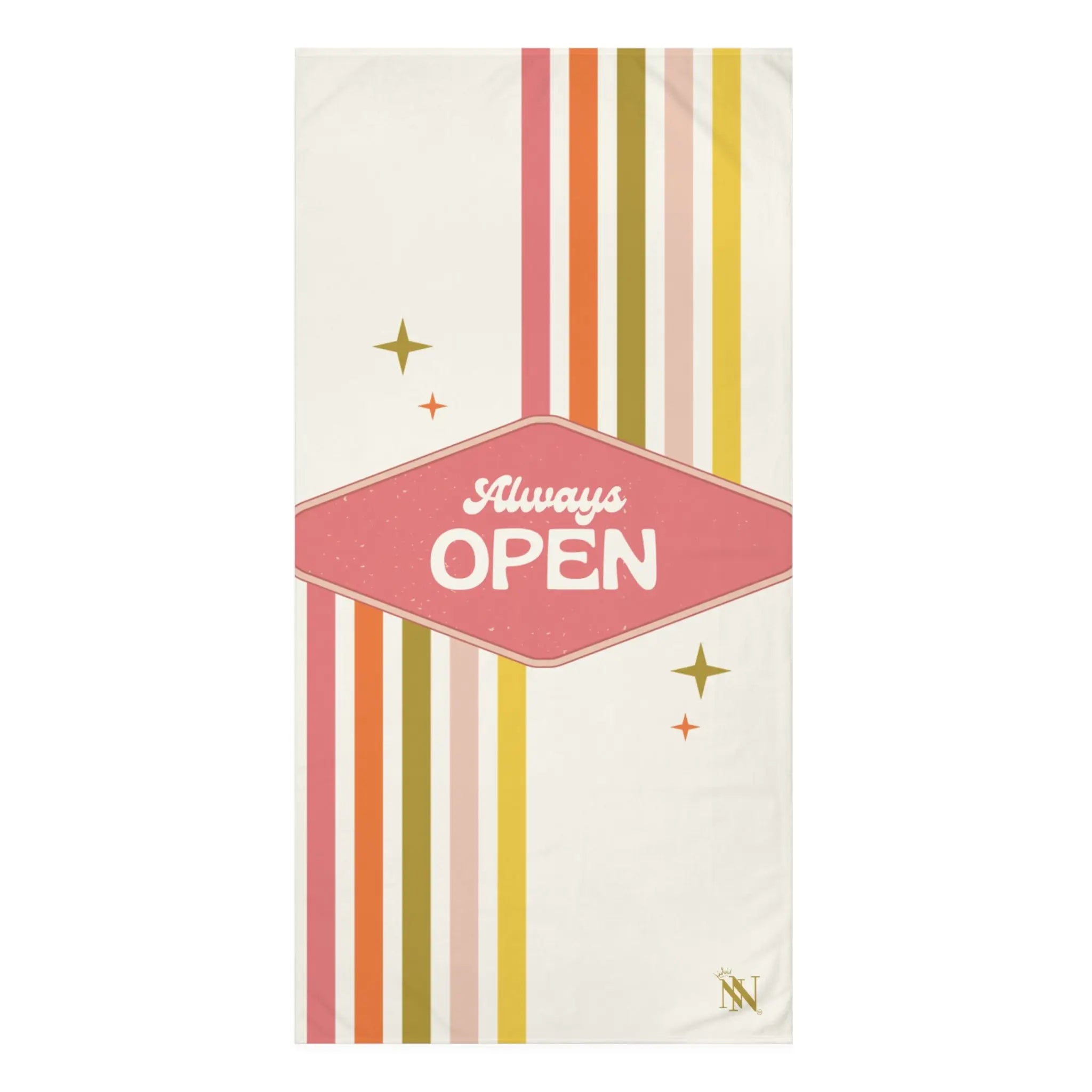 Always Open Retro Extra Large Towel