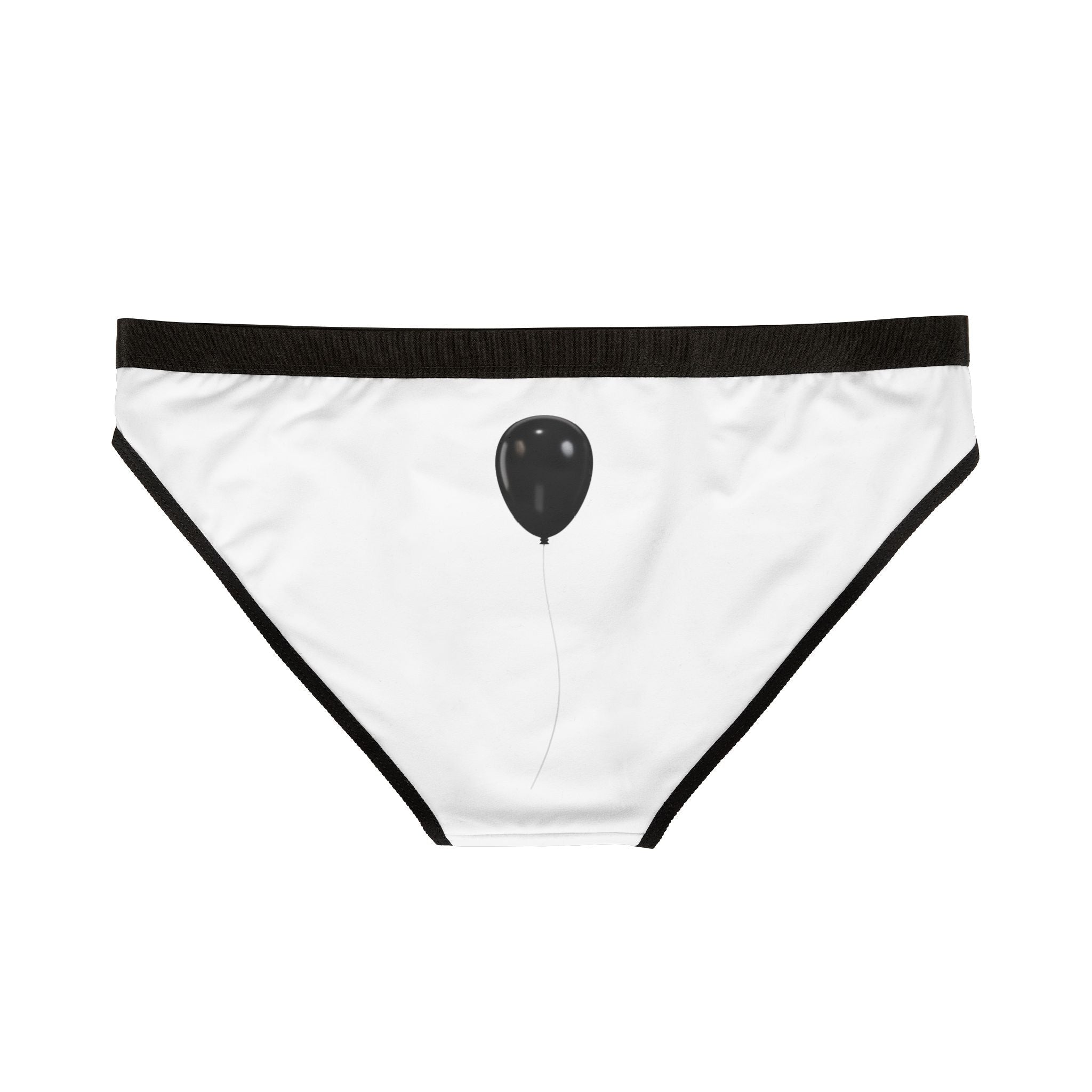 Single Black Party Balloon | Mix & Match Women’s Fun-Flirty Lovers’ Panties