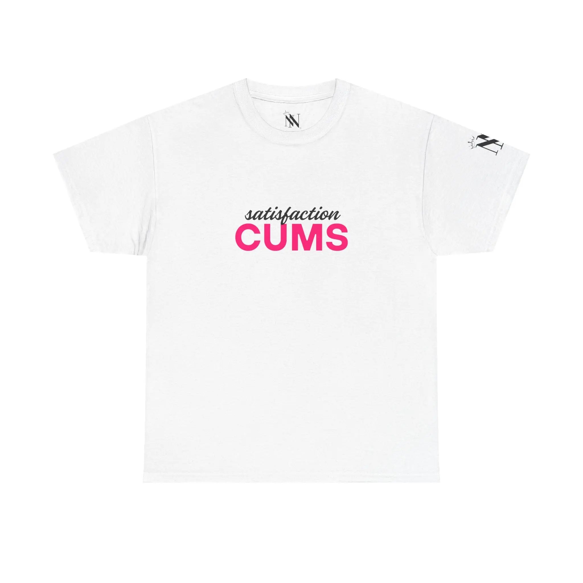 Satisfaction Cums | Mix & Match Cotton Unisex Fun-Flirty Loversโ T-Shirts