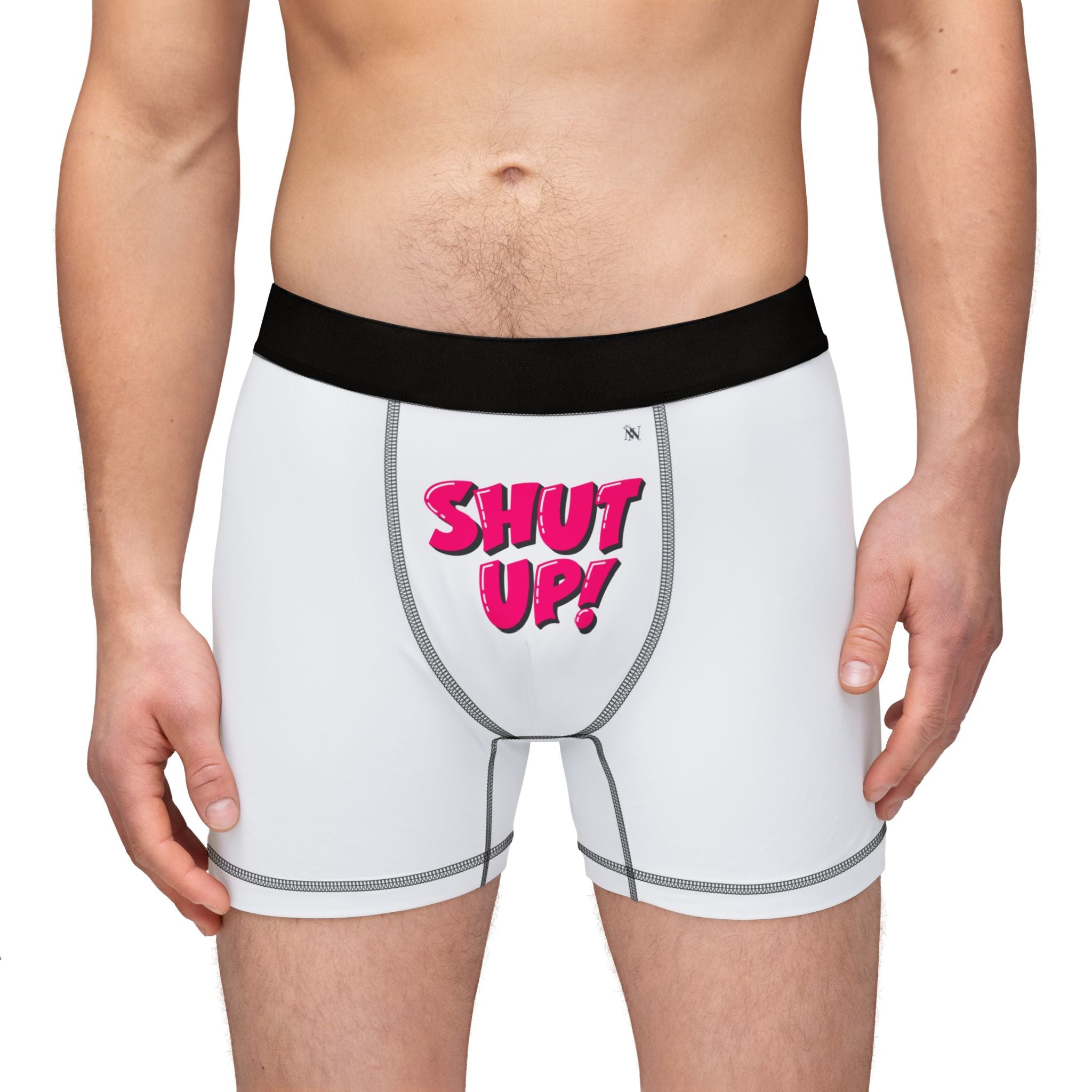 Shut Up! | Mix & Match Fun-Flirty Lovers’ Boxer Briefs