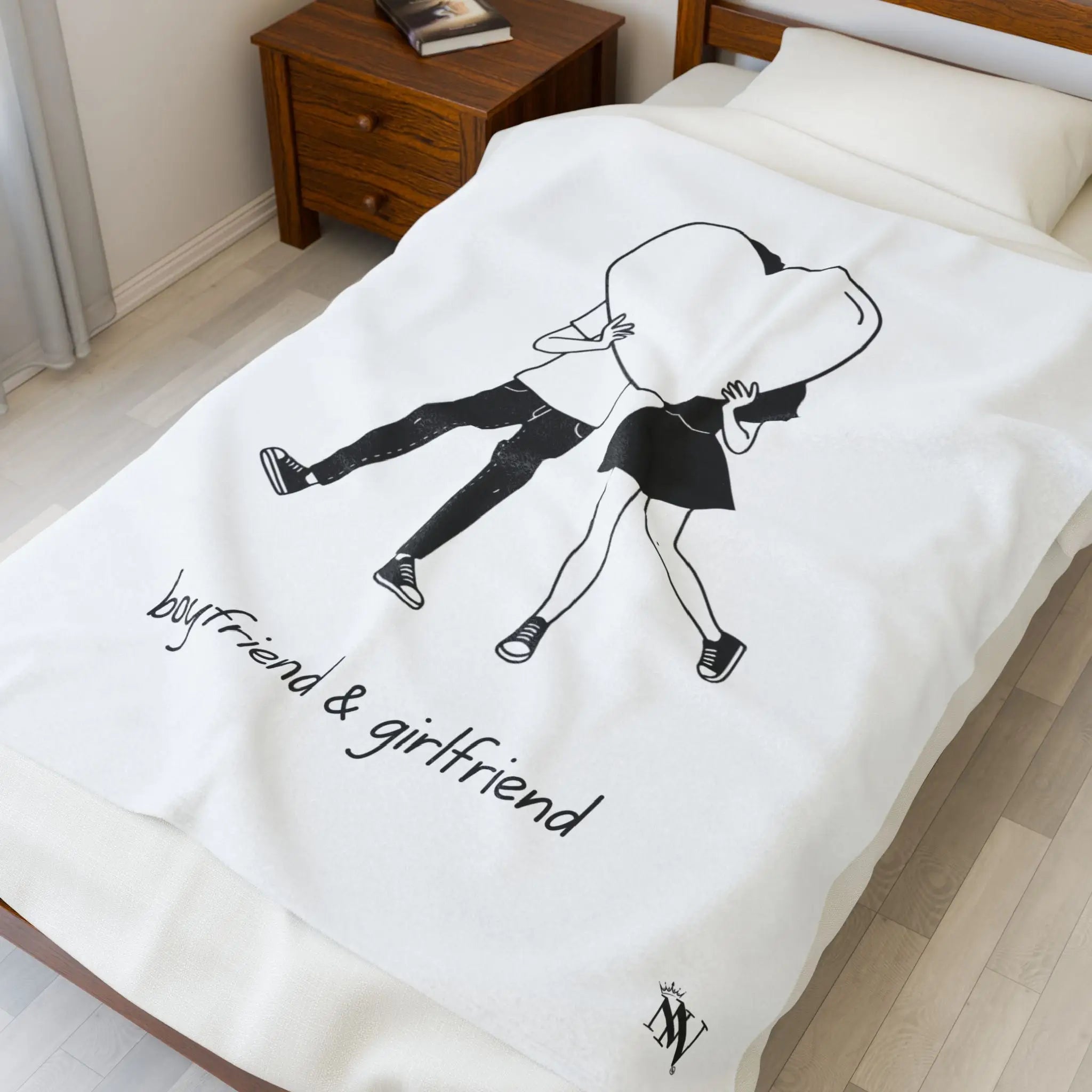 Boyfriend & Girlfriend | Mix & Match Soft Fun-Flirty Lovers’ Blankets