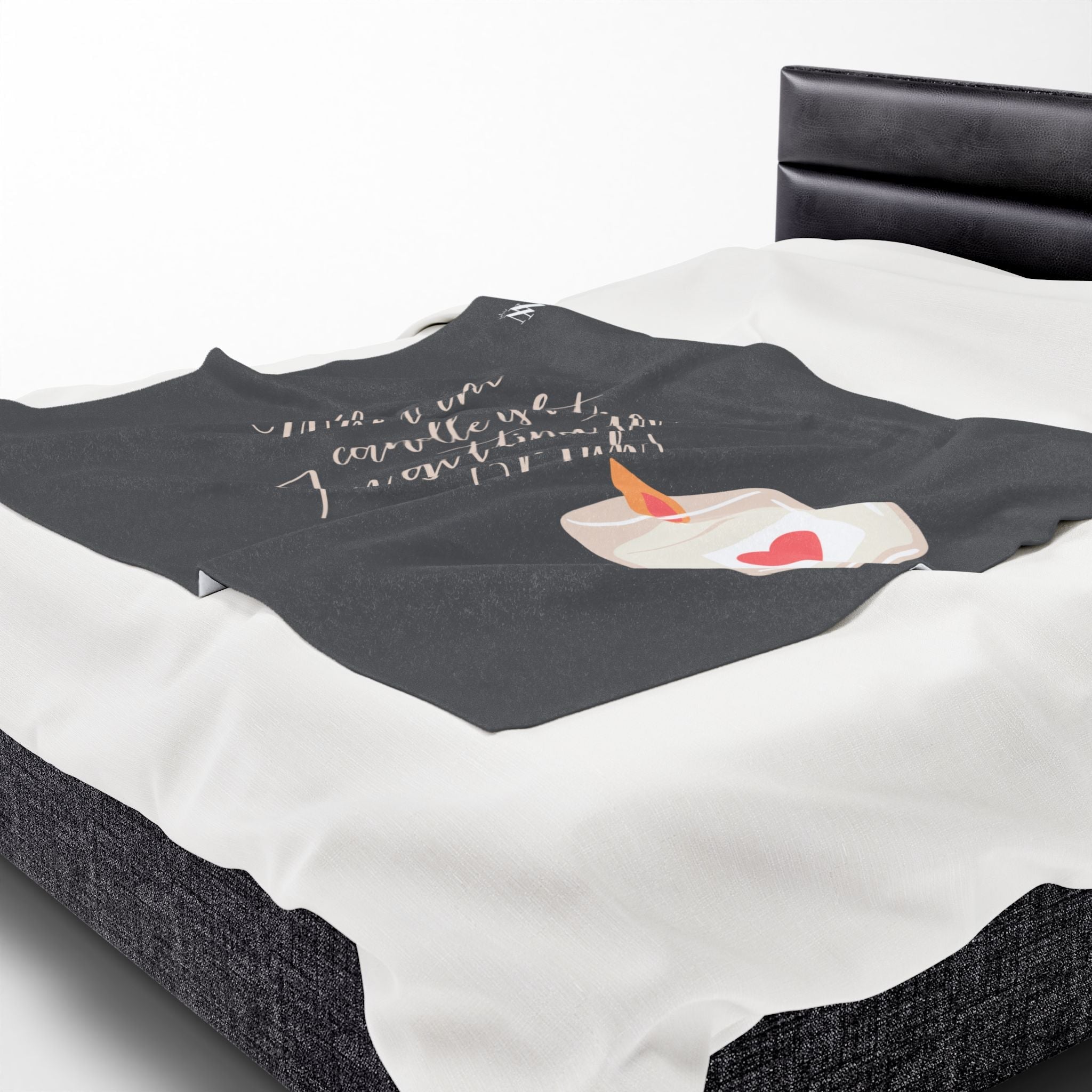 When the Candle is Lit | Mix & Match Fun-Flirty Loversā Blankets