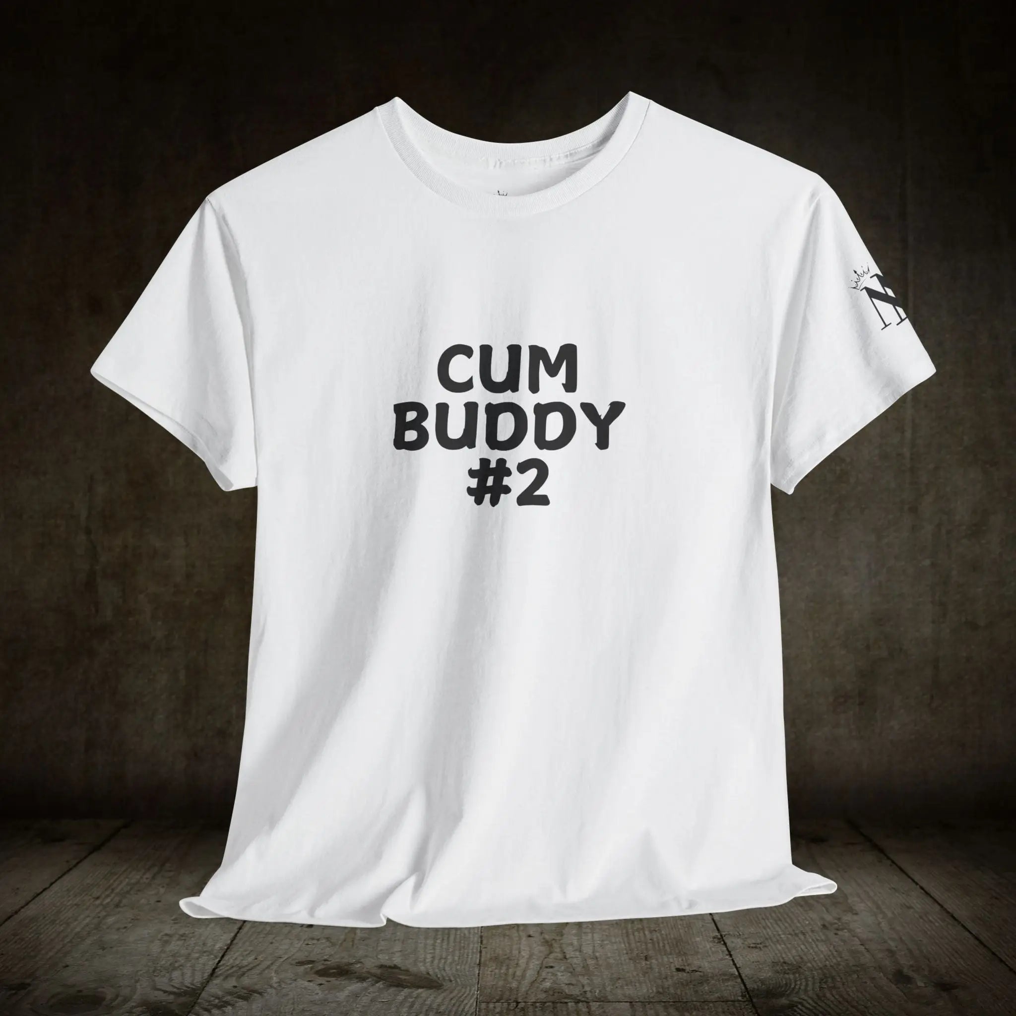 Cum Buddy #2 | Mix & Match 100% Cotton Unisex Fun-Flirty Lovers’ Tees
