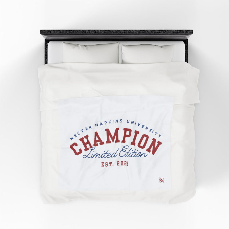 Nectar Napkins University | Mix & Match Soft Fun-Flirty Lovers’ Blankets