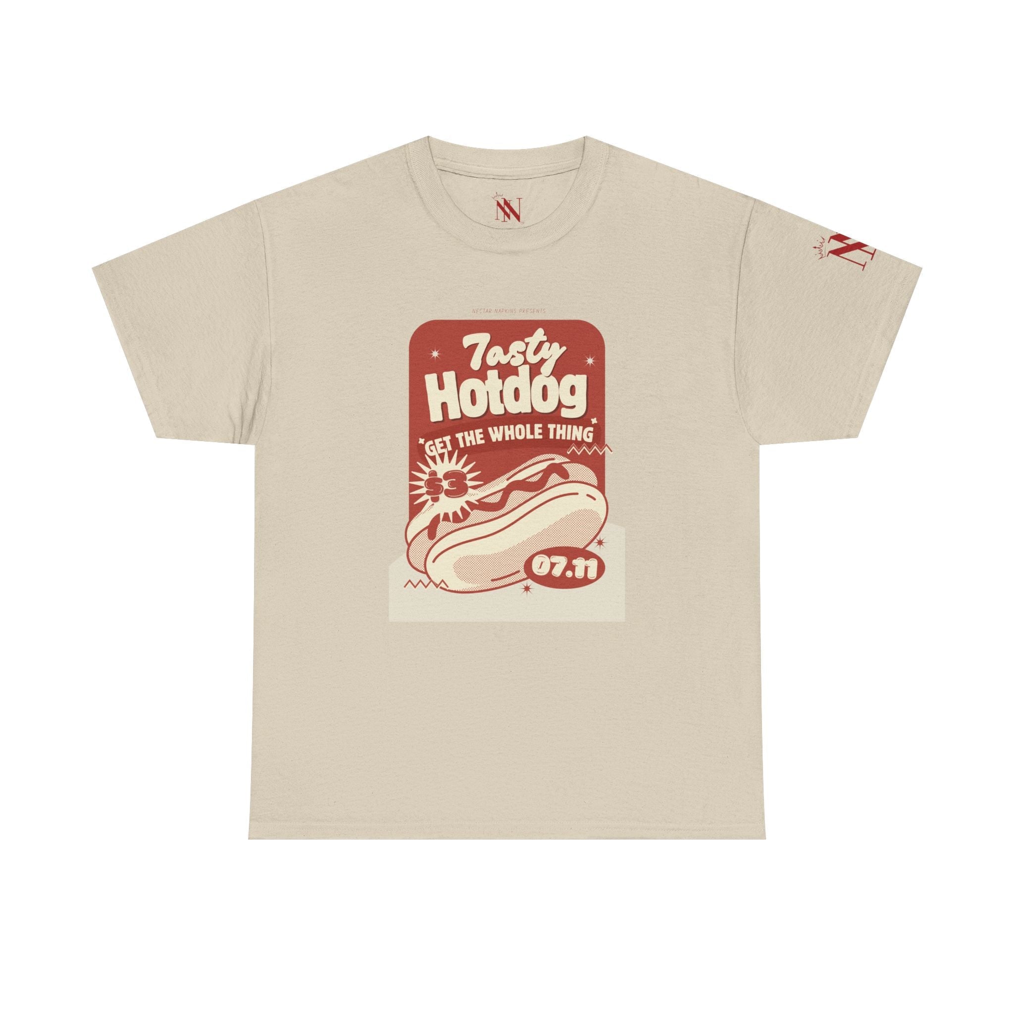 Tasty Hotdog | Mix & Match Cotton Unisex Fun-Flirty Lovers’ T-Shirts