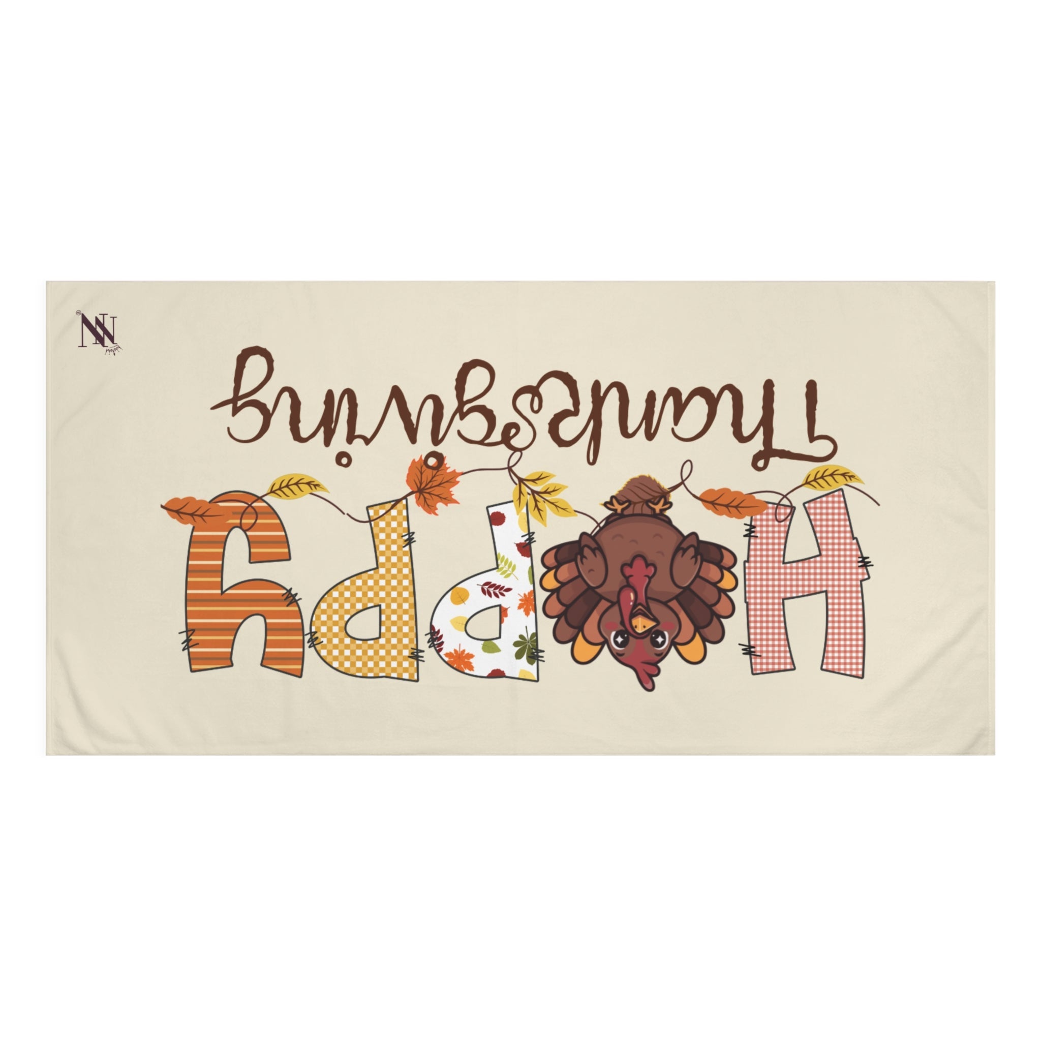 Cute Happy Thanksgiving | Mix & Match XL Fun-Flirty Lovers’ Towels