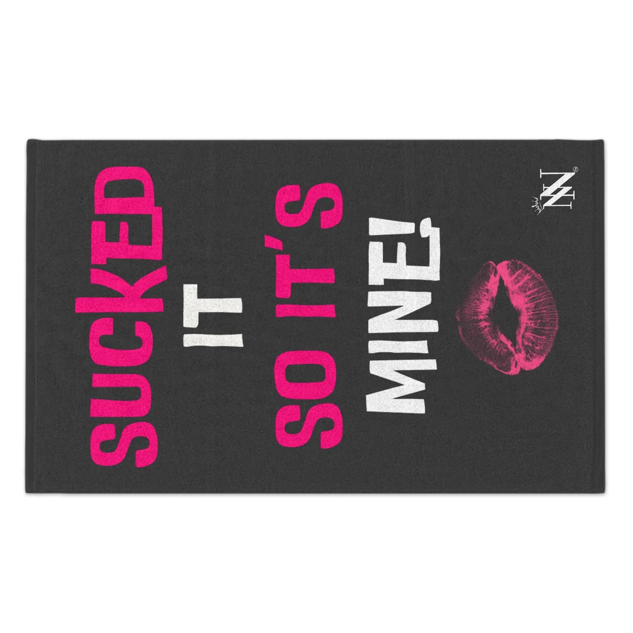 Sucked It So It’s Mine! With a Kiss Sex Towel