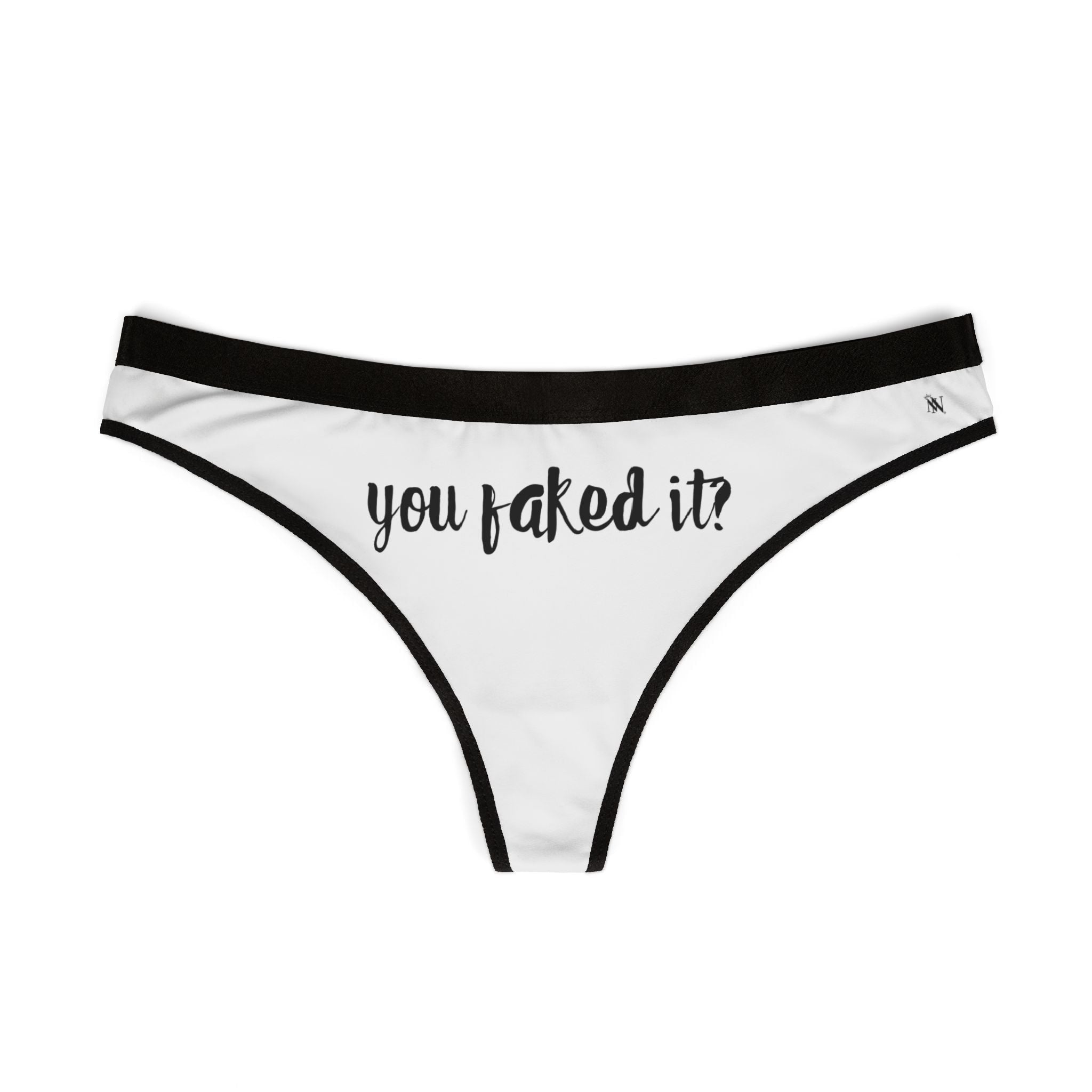 You Faked It? | Mix & Match Women’s Fun-Flirty Lovers’ Thongs